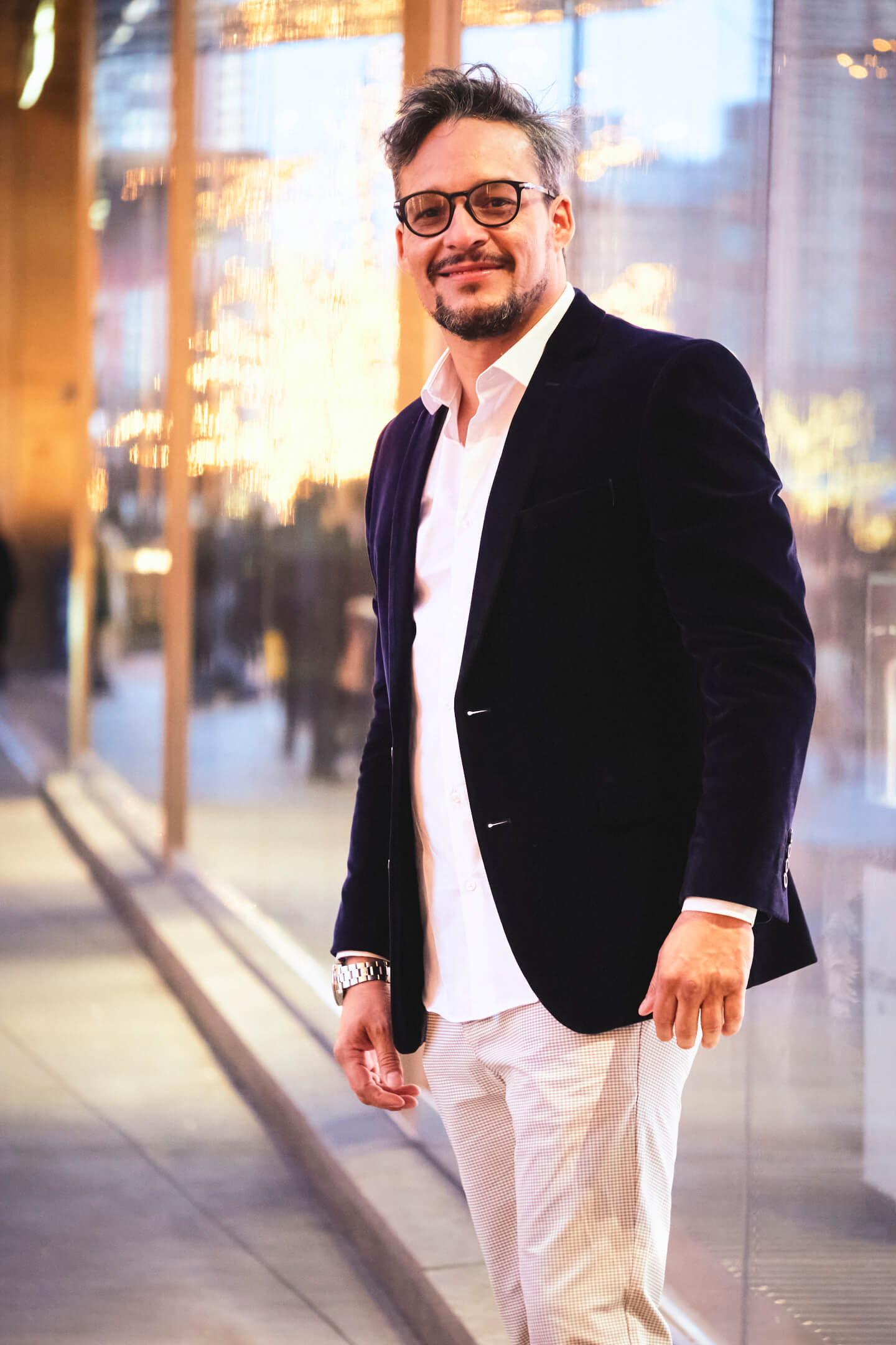 Monika P - Fitted Co - Fashion Brand - Fashion Photography - Portrait Photography - Men's Fashion - Hudson Yards, New York