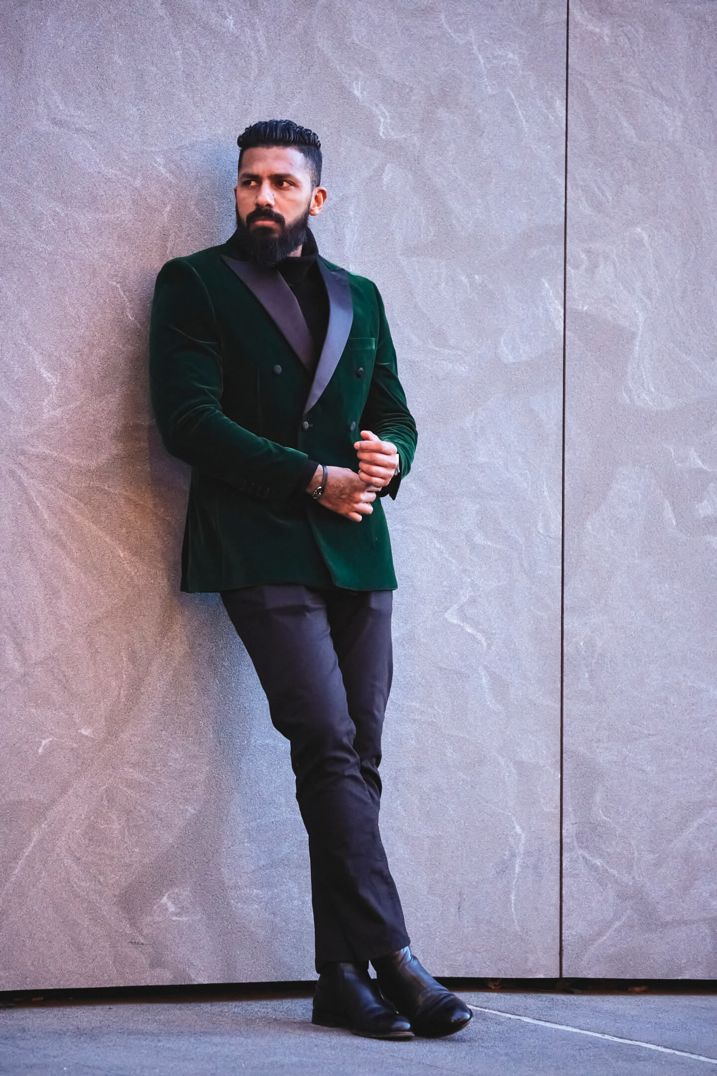 Monika P - Fitted Co - Fashion Brand - Fashion Photography - Portrait Photography - Men's Fashion - Hudson Yards, New York