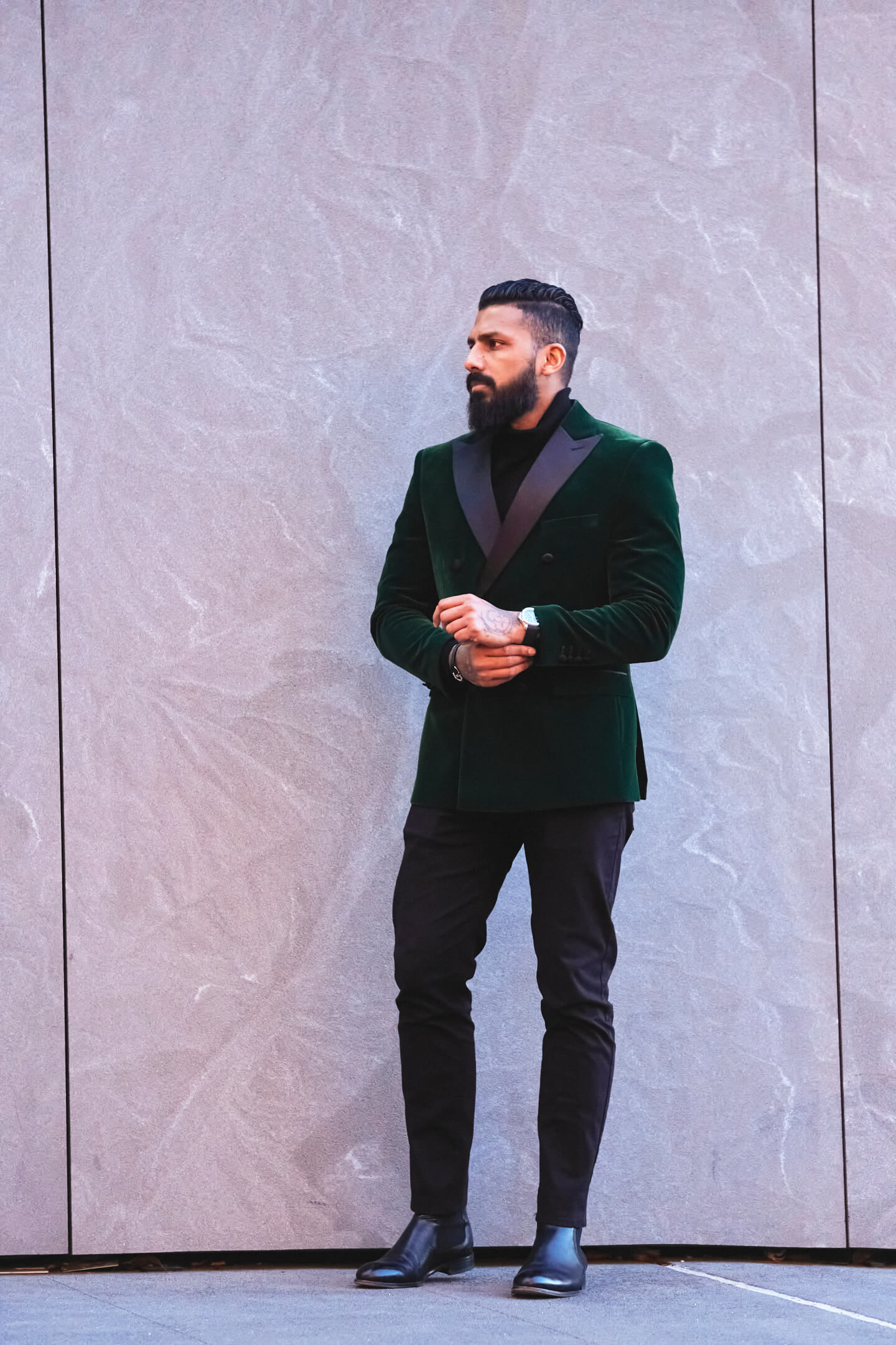 Monika P - Fitted Co - Fashion Brand - Fashion Photography - Portrait Photography - Men's Fashion - Hudson Yards, New York