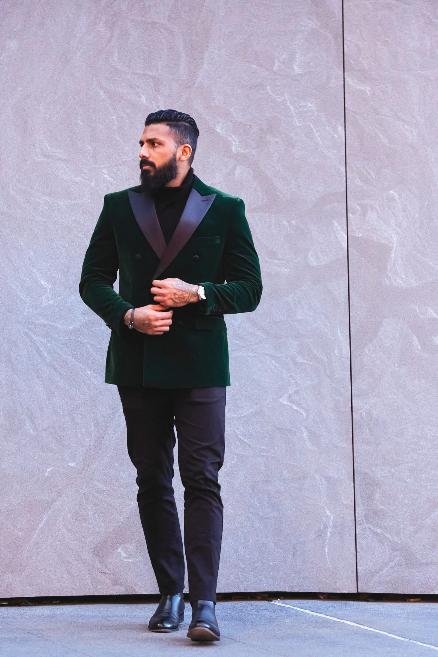 Monika P - Fitted Co - Fashion Brand - Fashion Photography - Portrait Photography - Men's Fashion - Hudson Yards, New York