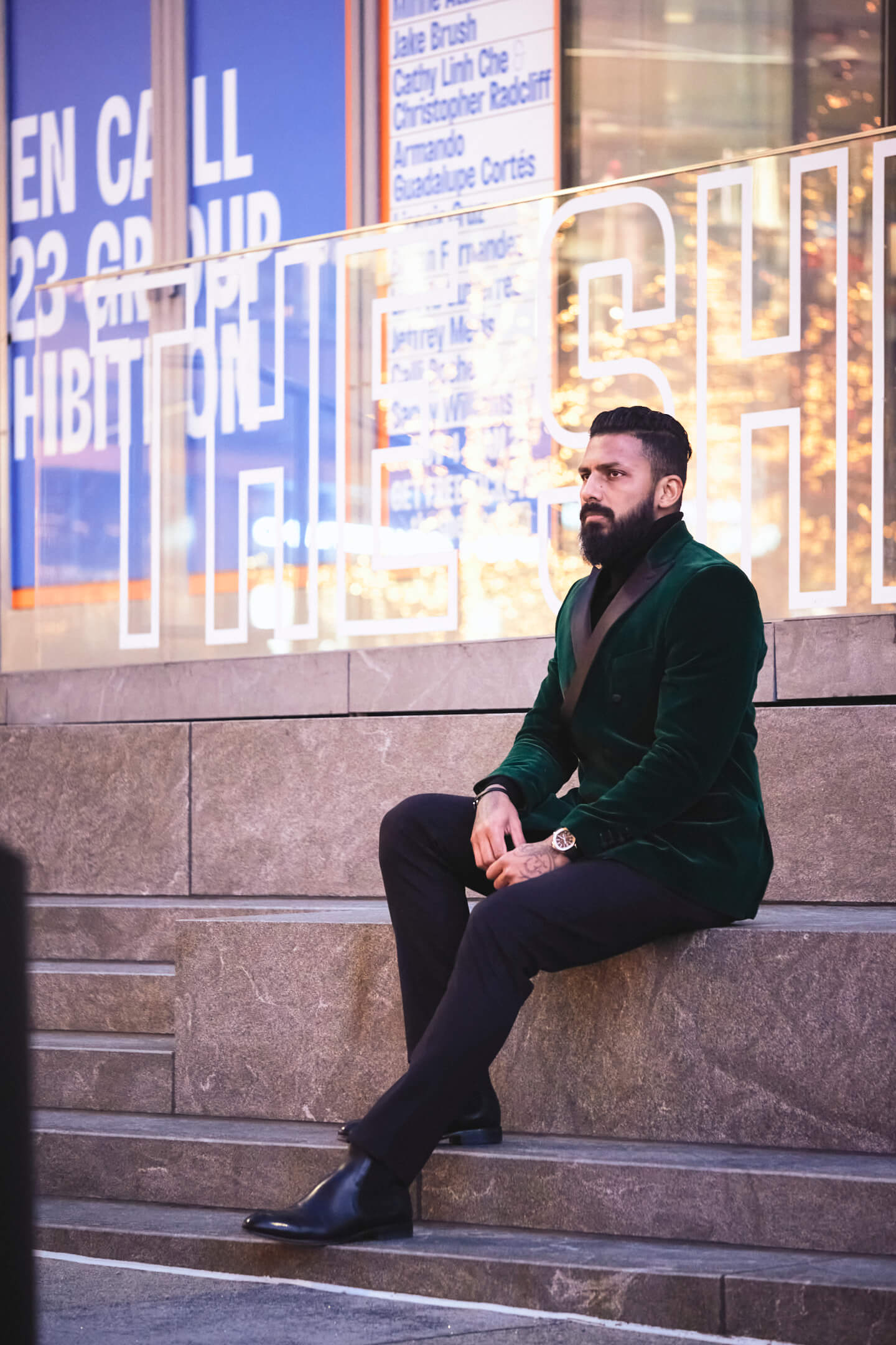 Monika P - Fitted Co - Fashion Brand - Fashion Photography - Portrait Photography - Men's Fashion - Hudson Yards, New York