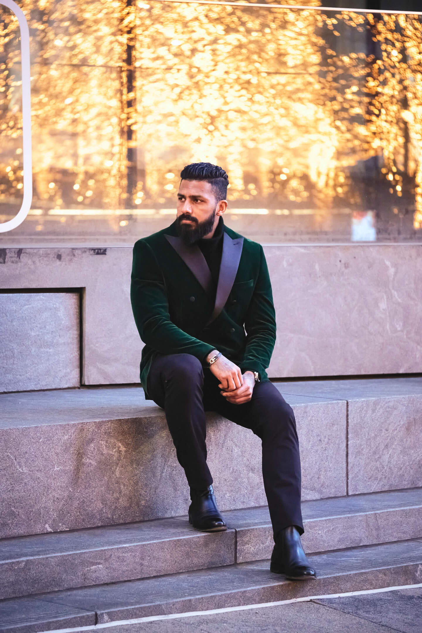 Monika P - Fitted Co - Fashion Brand - Fashion Photography - Portrait Photography - Men's Fashion - Hudson Yards, New York