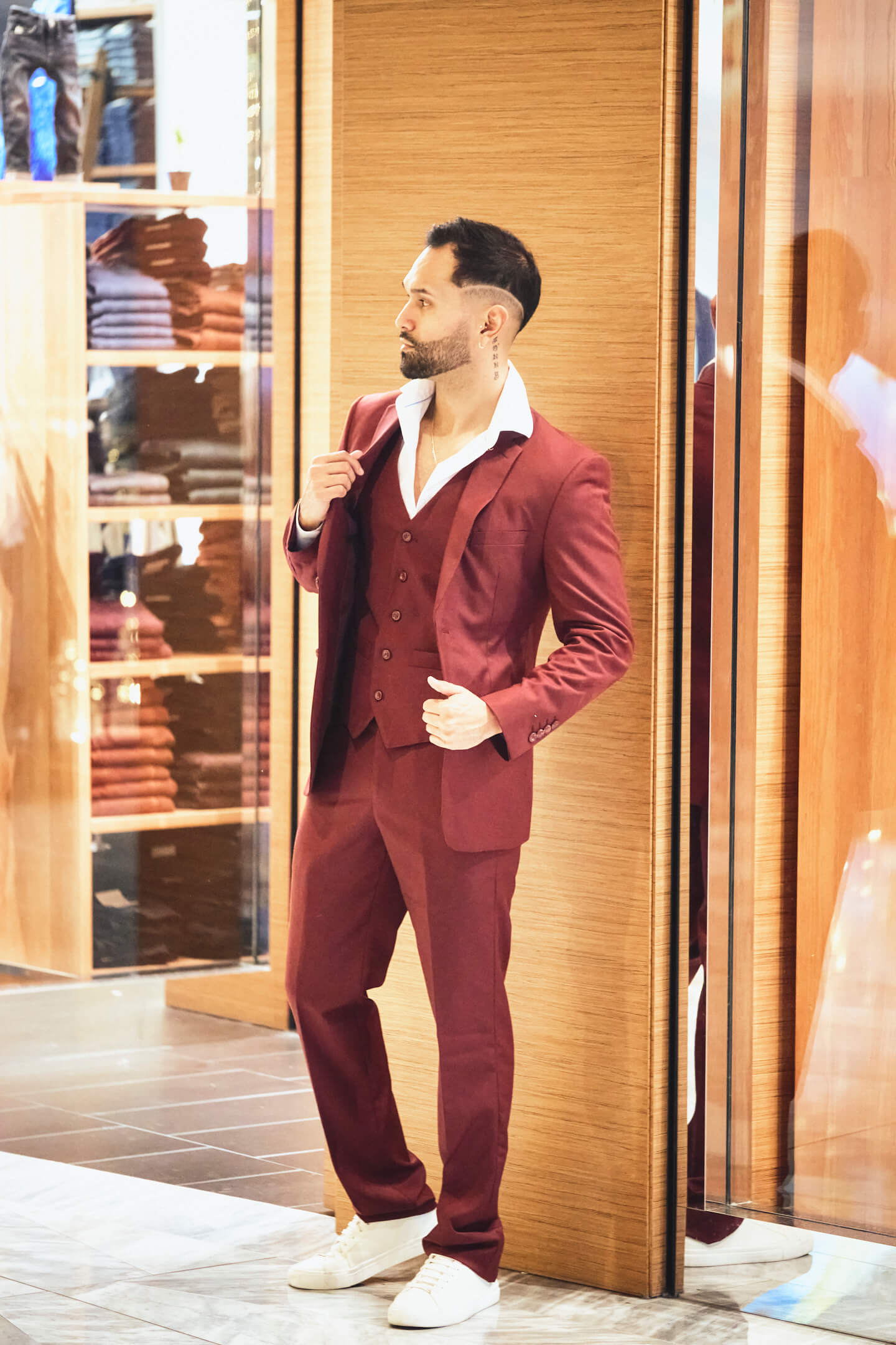 Monika P - Fitted Co - Fashion Brand - Fashion Photography - Portrait Photography - Men's Fashion - Hudson Yards, New York