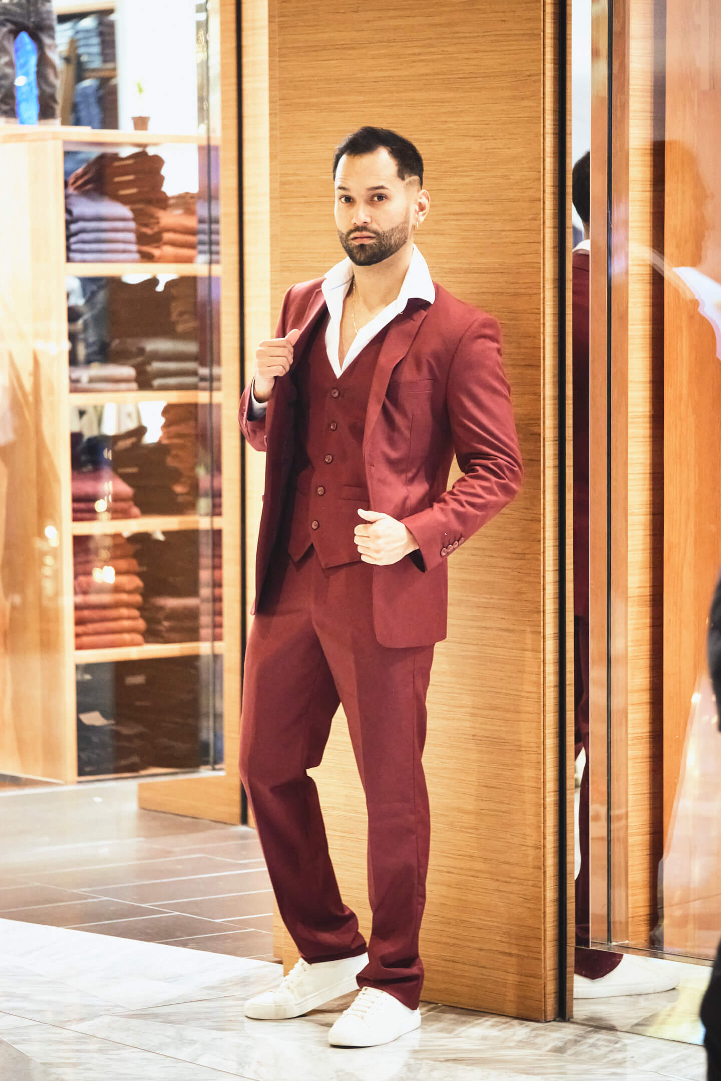 Monika P - Fitted Co - Fashion Brand - Fashion Photography - Portrait Photography - Men's Fashion - Hudson Yards, New York