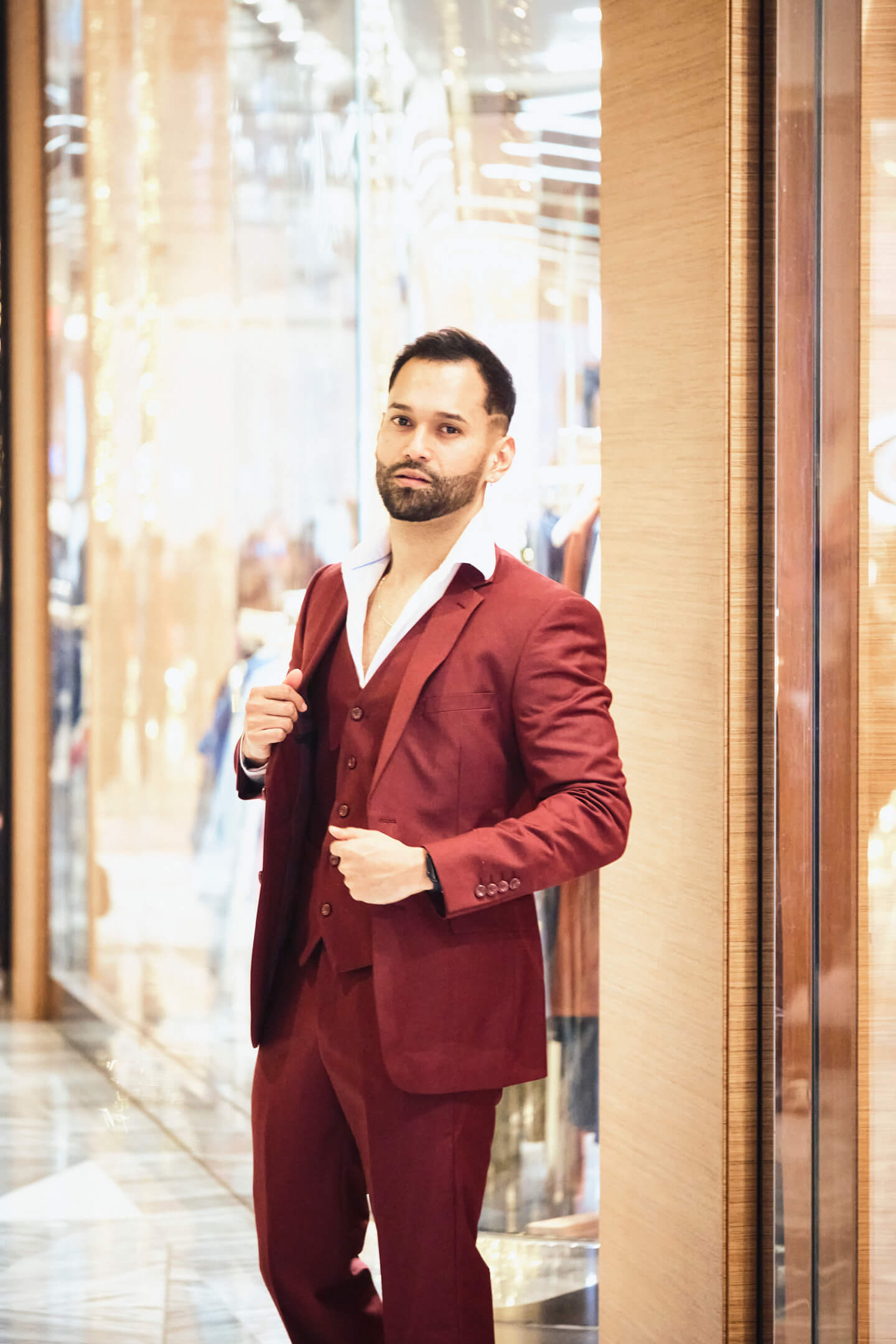 Monika P - Fitted Co - Fashion Brand - Fashion Photography - Portrait Photography - Men's Fashion - Hudson Yards, New York