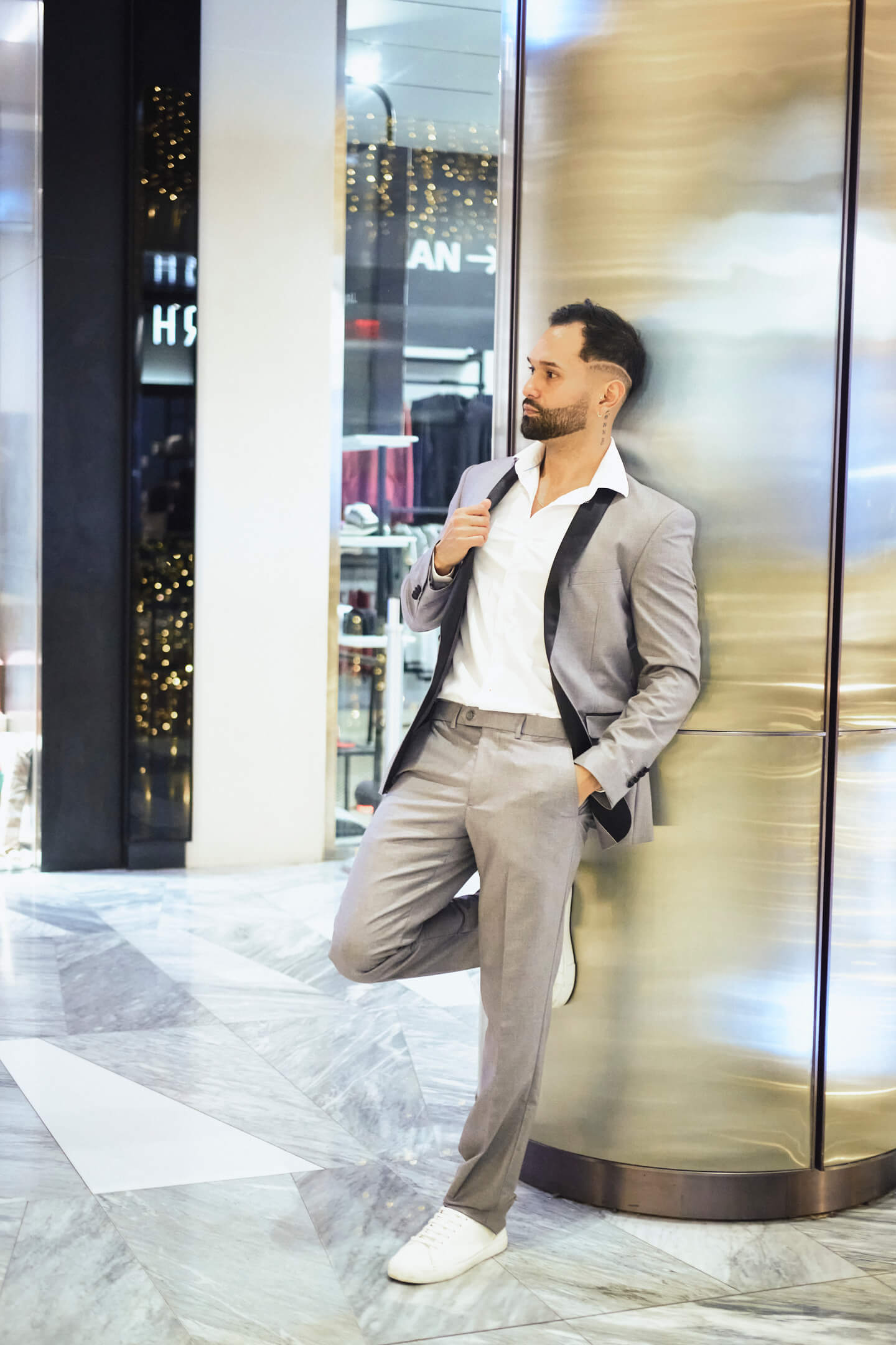 Monika P - Fitted Co - Fashion Brand - Fashion Photography - Portrait Photography - Men's Fashion - Hudson Yards, New York
