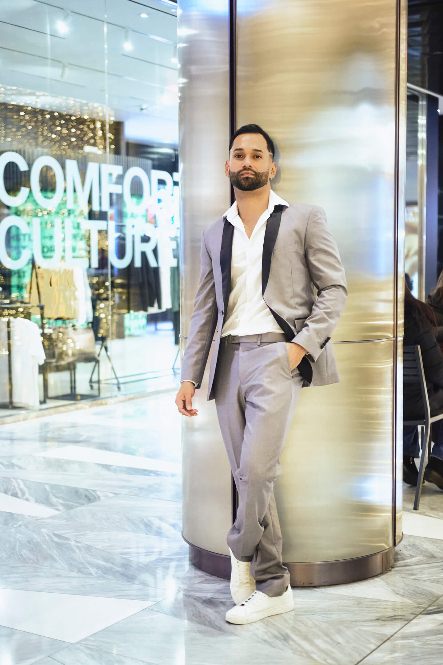 Monika P - Fitted Co - Fashion Brand - Fashion Photography - Portrait Photography - Men's Fashion - Hudson Yards, New York