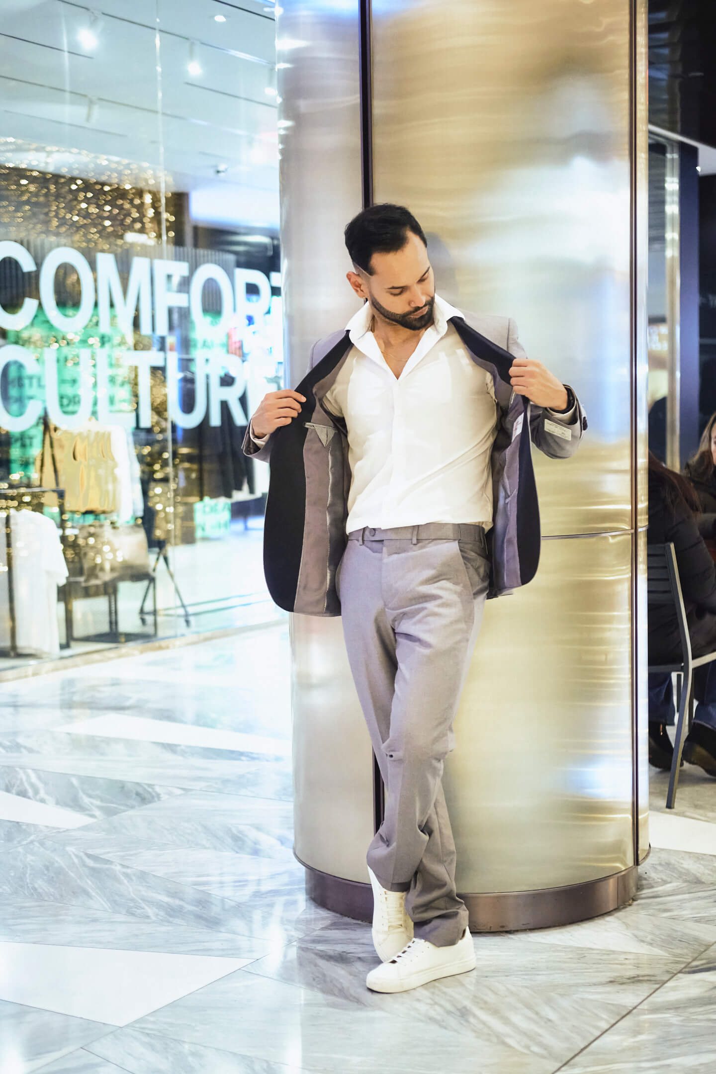 Monika P - Fitted Co - Fashion Brand - Fashion Photography - Portrait Photography - Men's Fashion - Hudson Yards, New York
