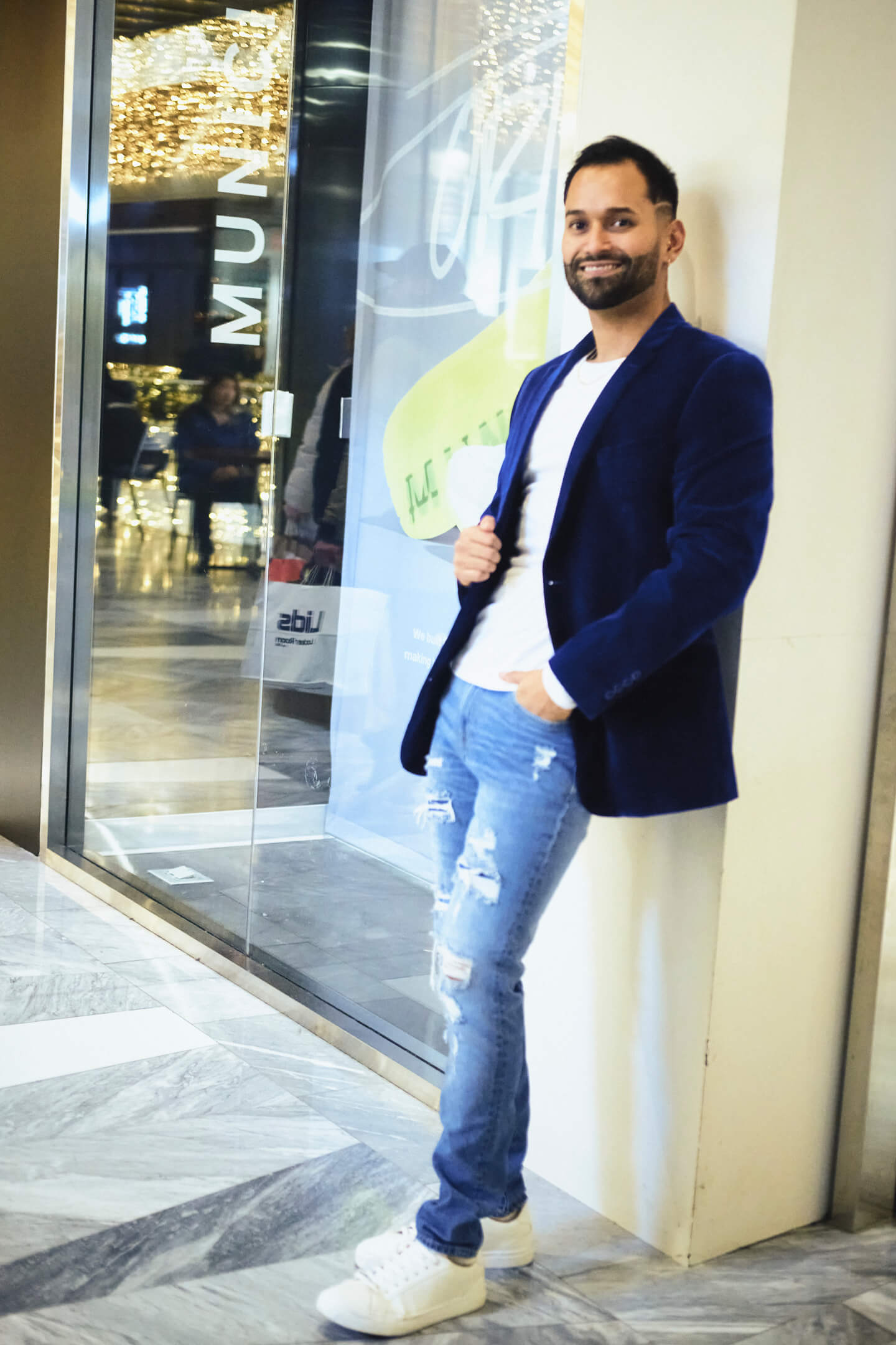 Monika P - Fitted Co - Fashion Brand - Fashion Photography - Portrait Photography - Men's Fashion - Hudson Yards, New York