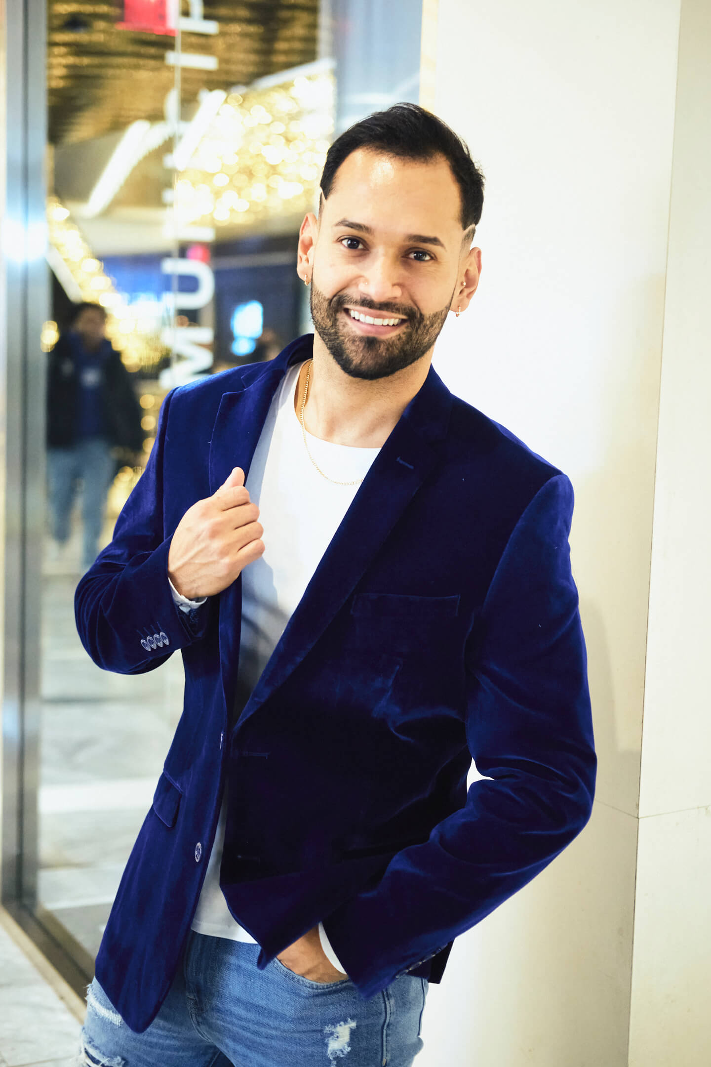 Monika P - Fitted Co - Fashion Brand - Fashion Photography - Portrait Photography - Men's Fashion - Hudson Yards, New York