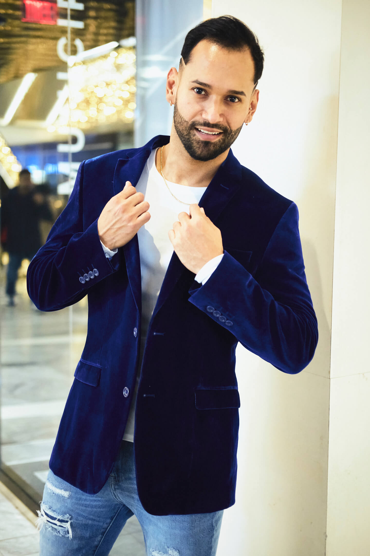 Monika P - Fitted Co - Fashion Brand - Fashion Photography - Portrait Photography - Men's Fashion - Hudson Yards, New York