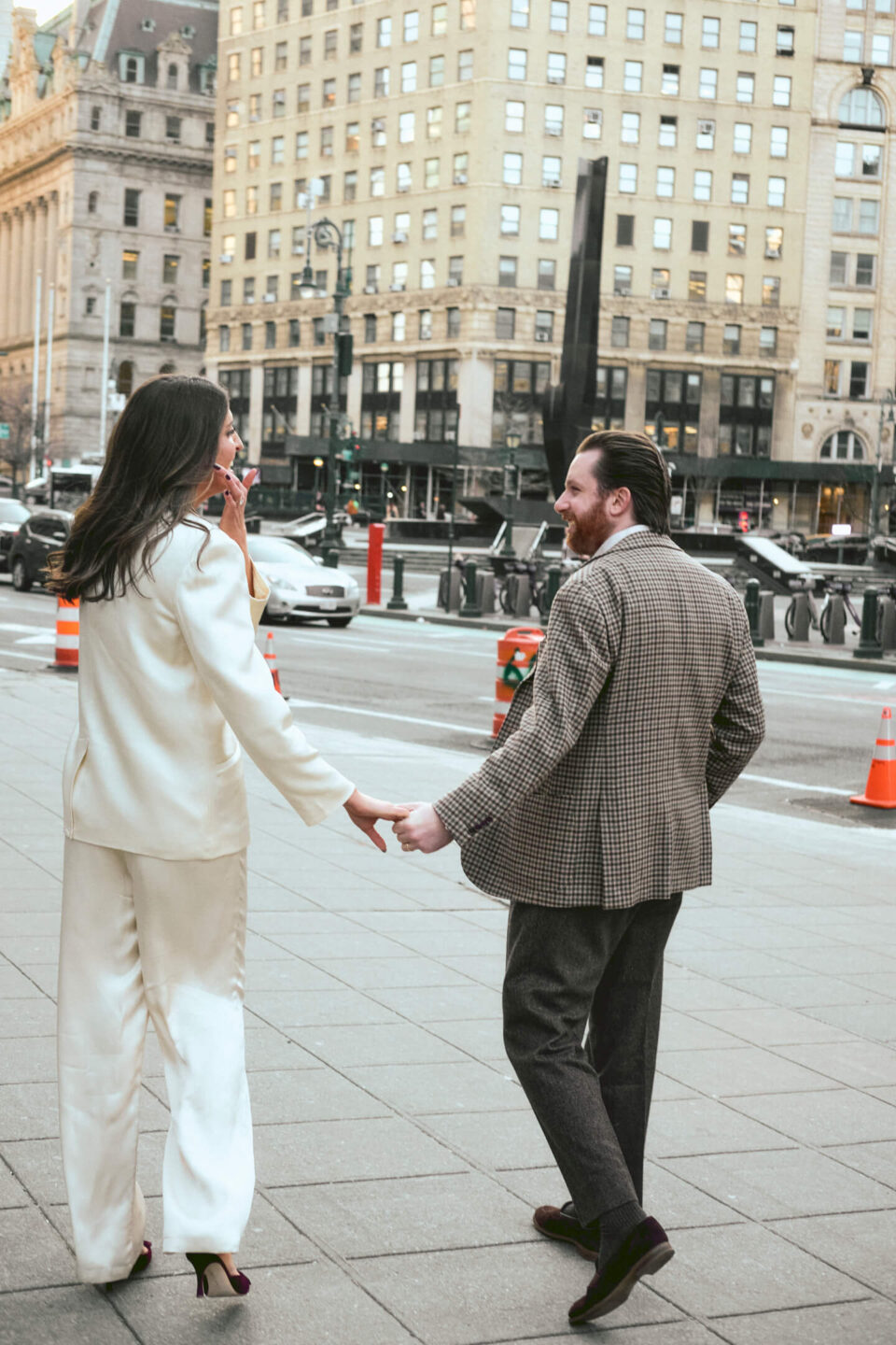 Simone & Peter - Post Wedding Photography - Couples Photography - NYC Court House - Lafayette NoHo, New York City