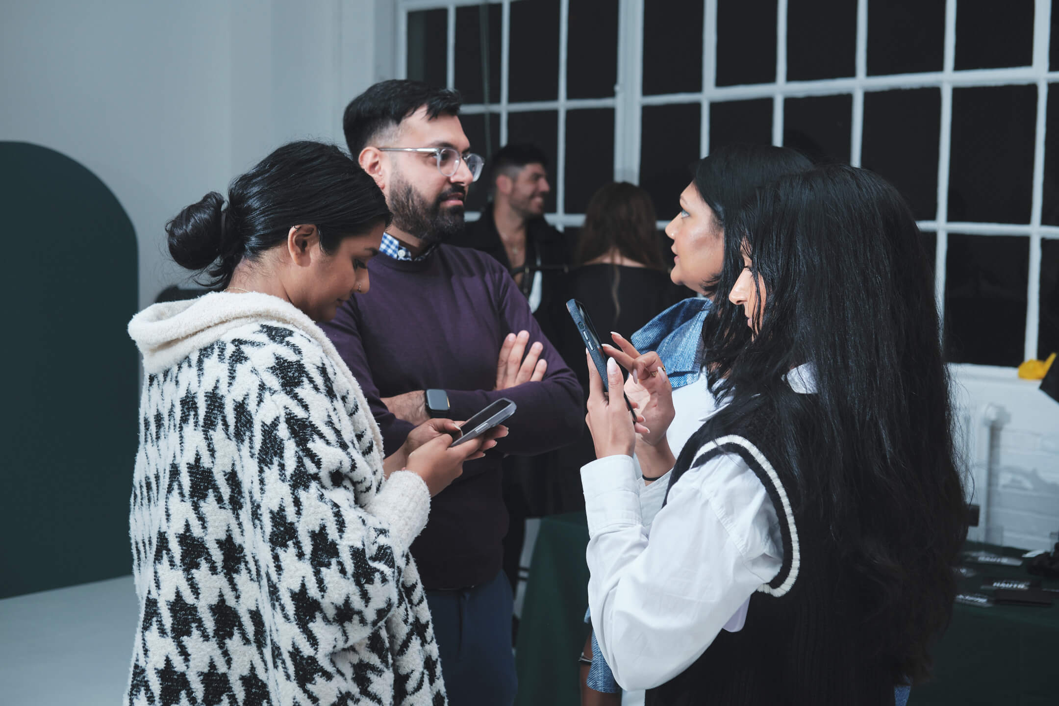 Drishti & Karishma -CLOSR designer Event - Eden Studio NYC - Event Photography - Networking Event Photography