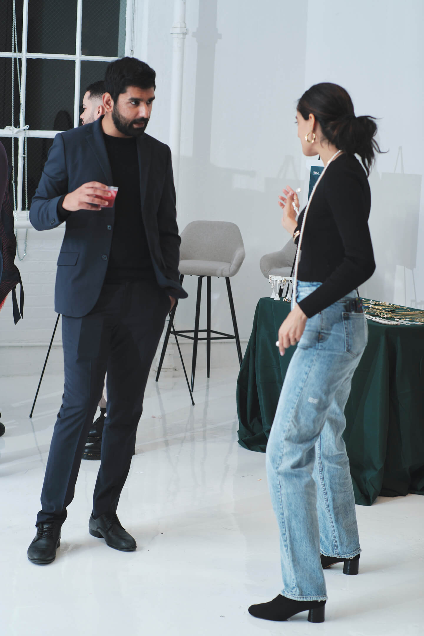 Drishti & Karishma -CLOSR designer Event - Eden Studio NYC - Event Photography - Networking Event Photography