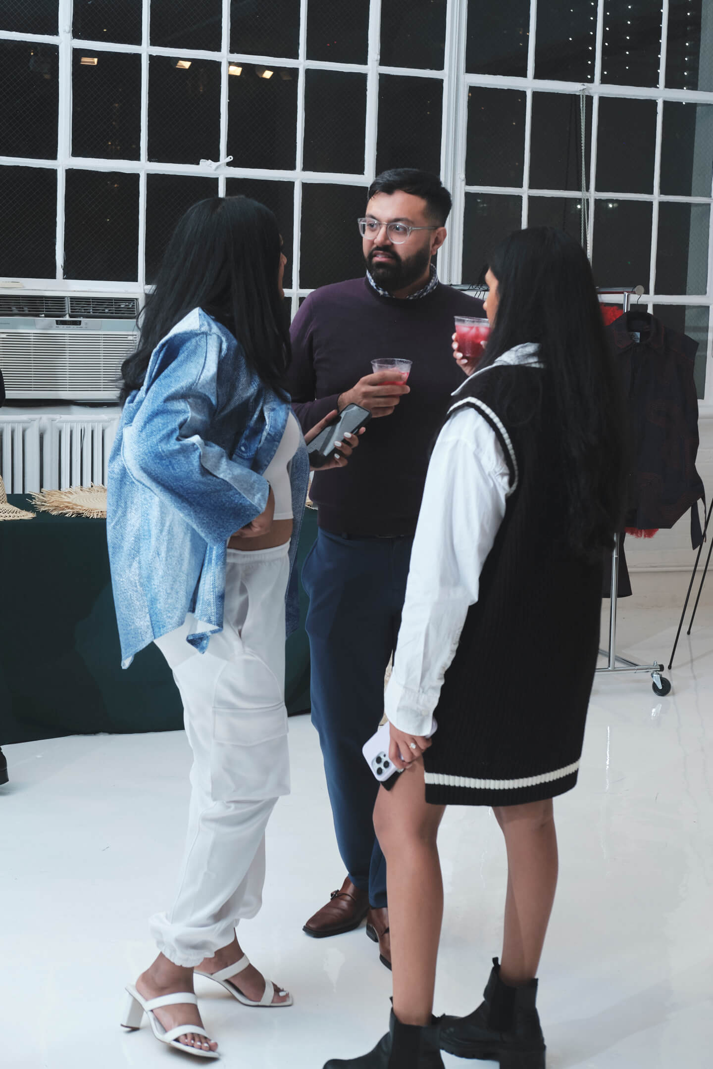 Drishti & Karishma -CLOSR designer Event - Eden Studio NYC - Event Photography - Networking Event Photography