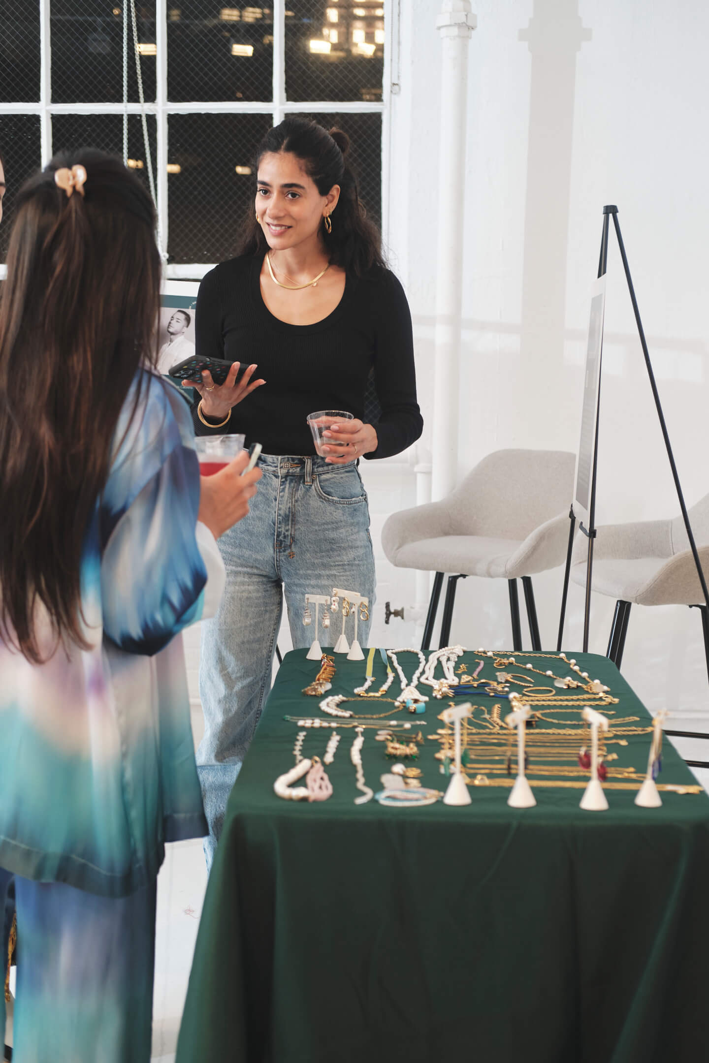 Drishti & Karishma -CLOSR designer Event - Eden Studio NYC - Event Photography - Networking Event Photography