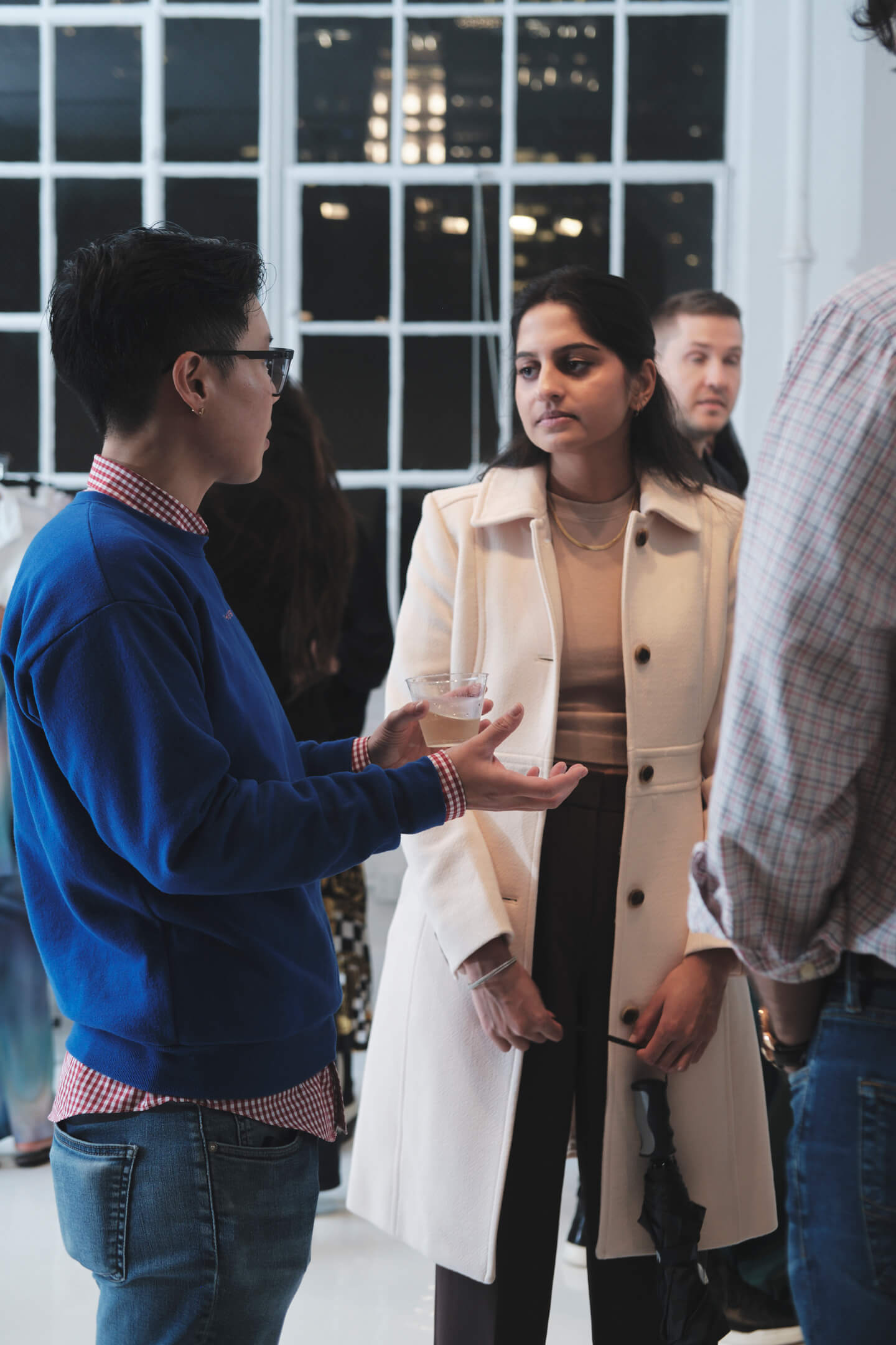 Drishti & Karishma -CLOSR designer Event - Eden Studio NYC - Event Photography - Networking Event Photography