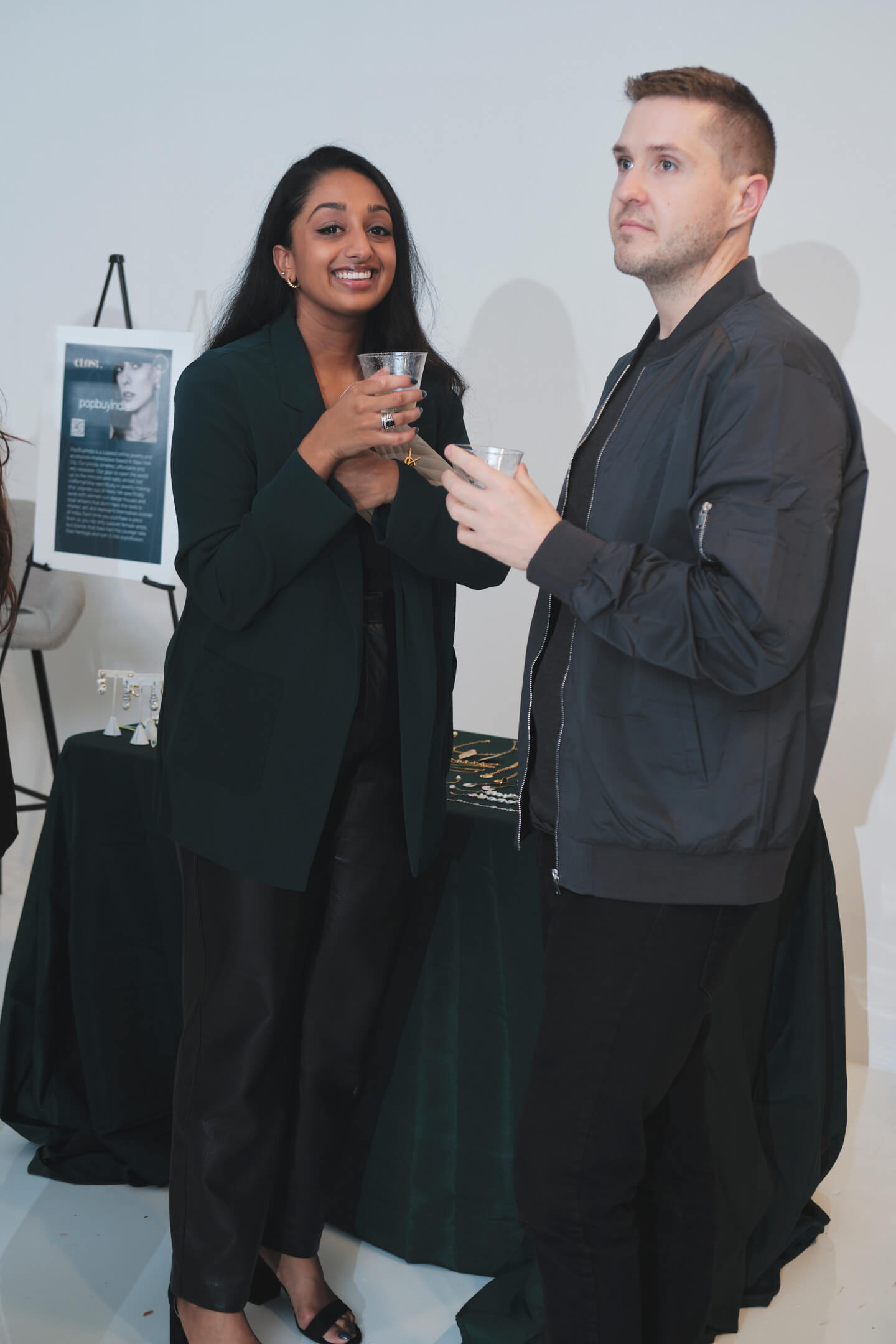 Drishti & Karishma -CLOSR designer Event - Eden Studio NYC - Event Photography - Networking Event Photography