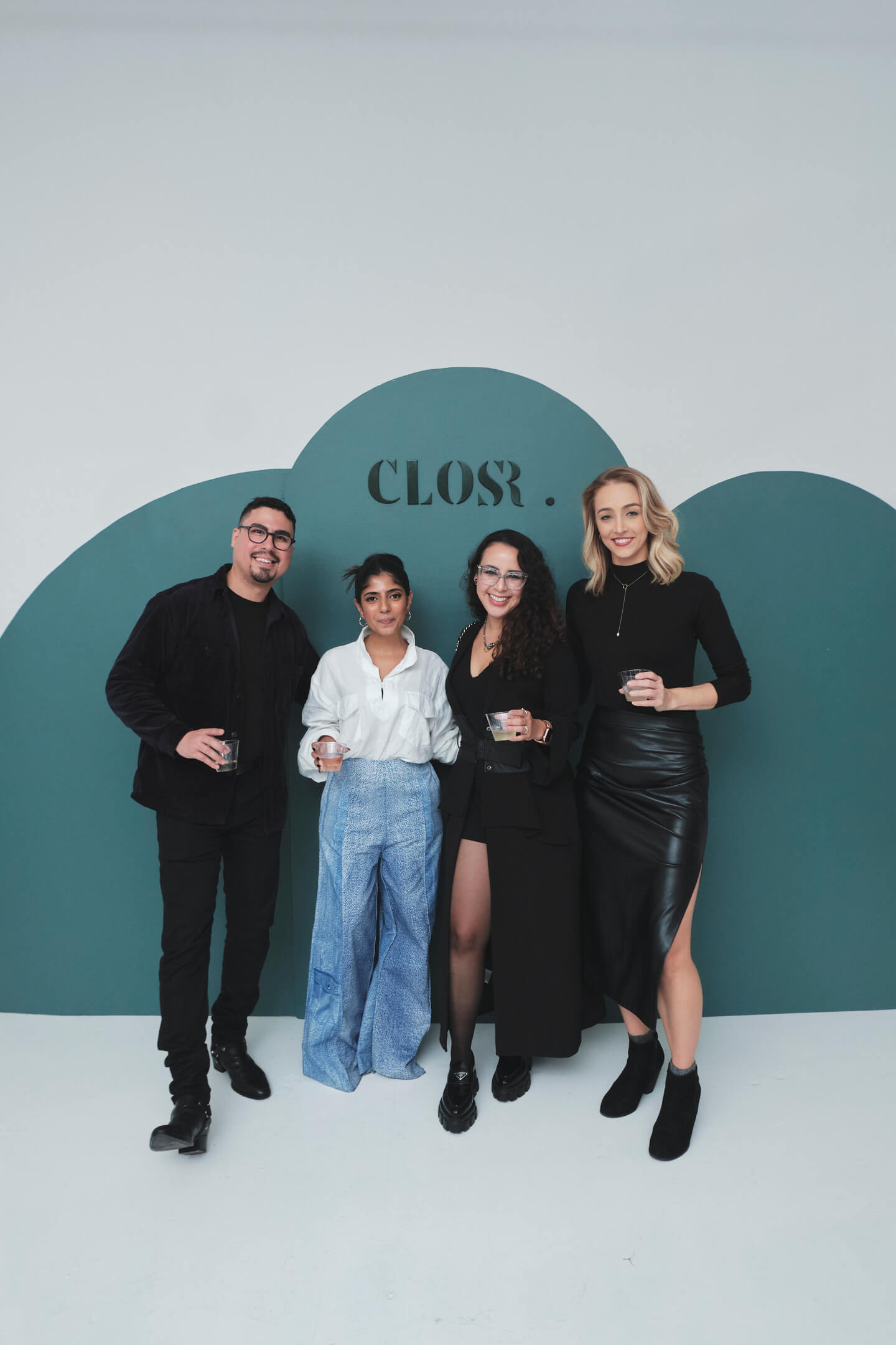Drishti & Karishma -CLOSR designer Event - Eden Studio NYC - Event Photography - Networking Event Photography