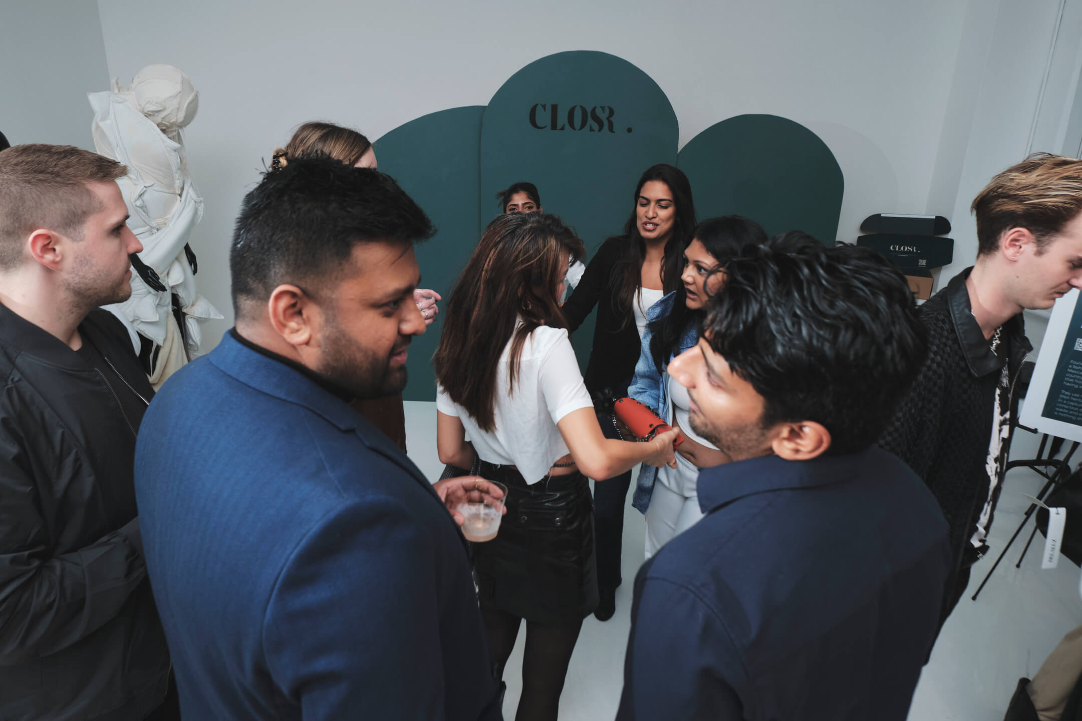 Drishti & Karishma -CLOSR designer Event - Eden Studio NYC - Event Photography - Networking Event Photography