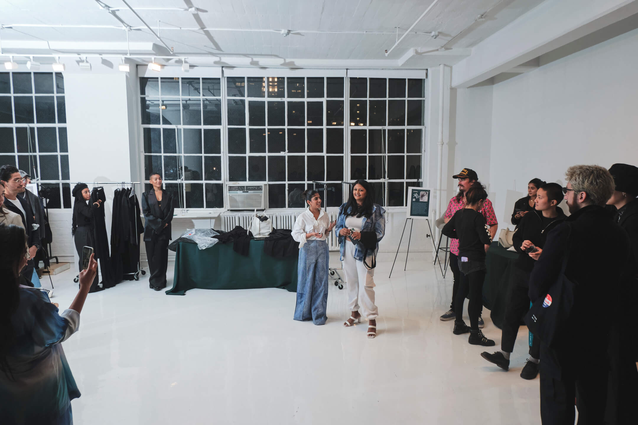 Drishti & Karishma -CLOSR designer Event - Eden Studio NYC - Event Photography - Networking Event Photography