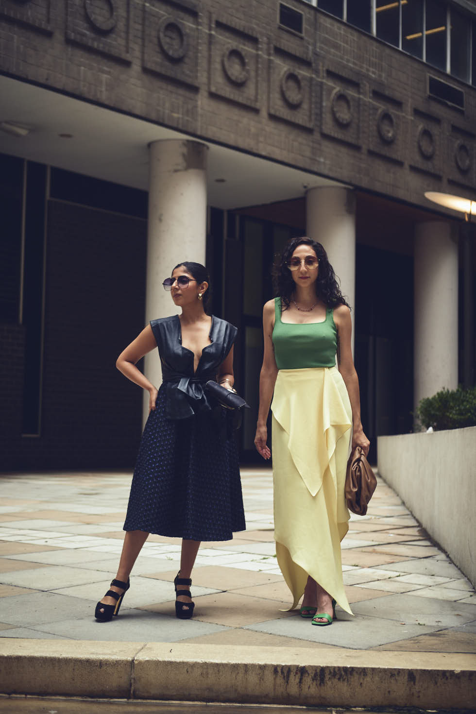 Drishti & Rachel - CLOSR - September 2023 Editorial NYFW Event Looks - Editorial Photography - Brand Photography - Sutton Place, New York City