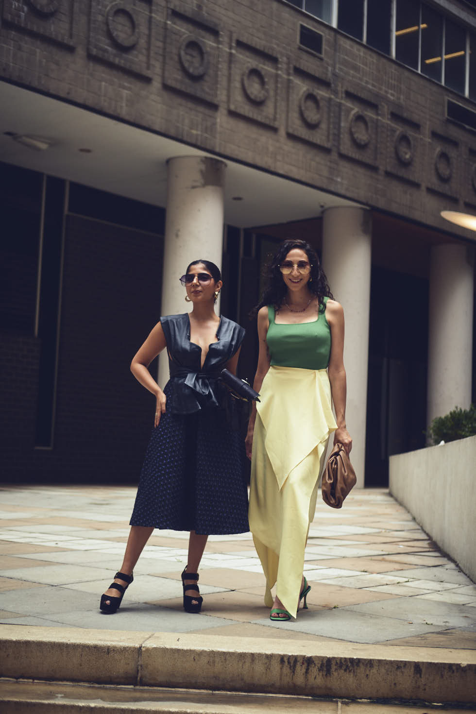 Drishti & Rachel - CLOSR - September 2023 Editorial NYFW Event Looks - Editorial Photography - Brand Photography - Sutton Place, New York City