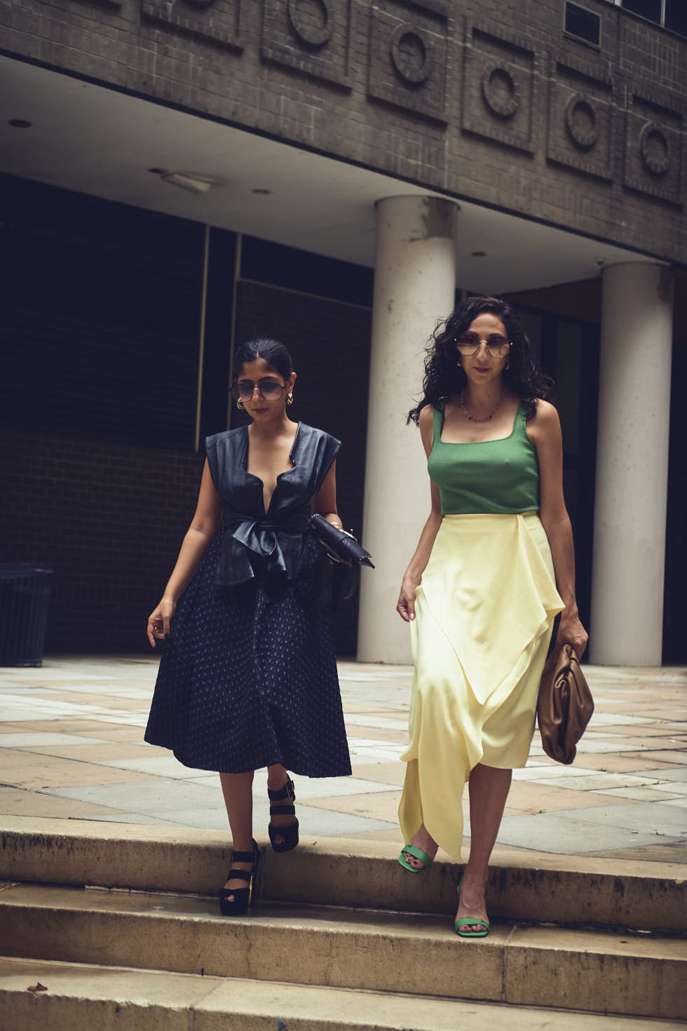 Drishti & Rachel - CLOSR - September 2023 Editorial NYFW Event Looks - Editorial Photography - Brand Photography - Sutton Place, New York City