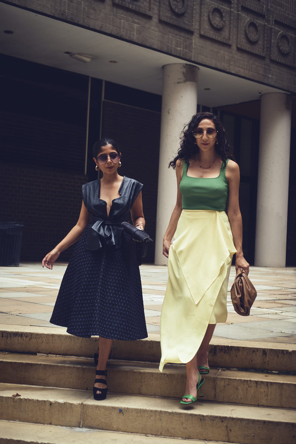 Drishti & Rachel - CLOSR - September 2023 Editorial NYFW Event Looks - Editorial Photography - Brand Photography - Sutton Place, New York City