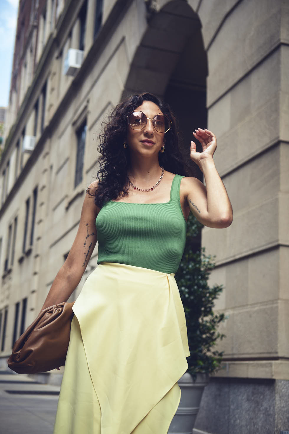 Drishti & Rachel - CLOSR - September 2023 Editorial NYFW Event Looks - Editorial Photography - Brand Photography - Sutton Place, New York City