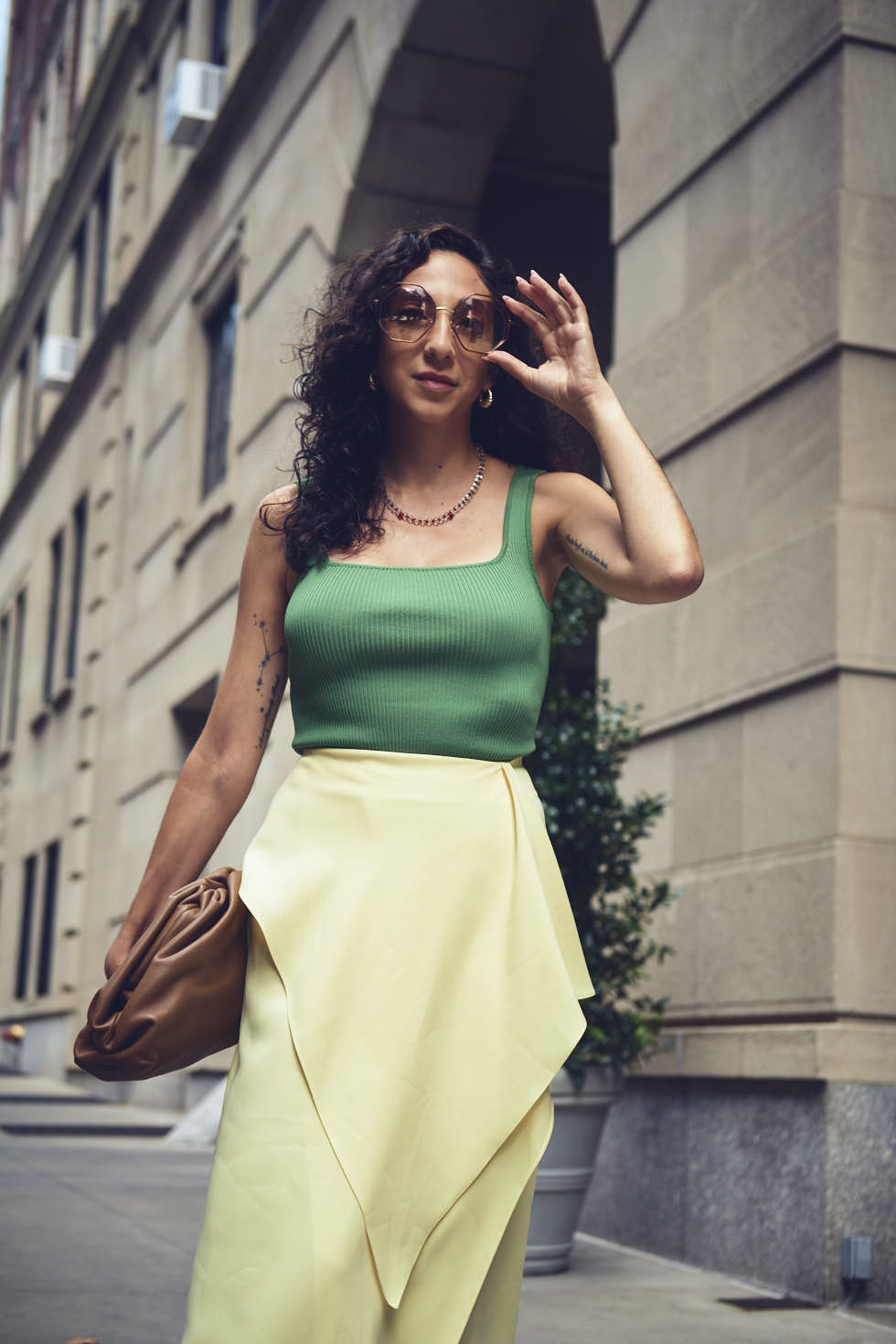 Drishti & Rachel - CLOSR - September 2023 Editorial NYFW Event Looks - Editorial Photography - Brand Photography - Sutton Place, New York City