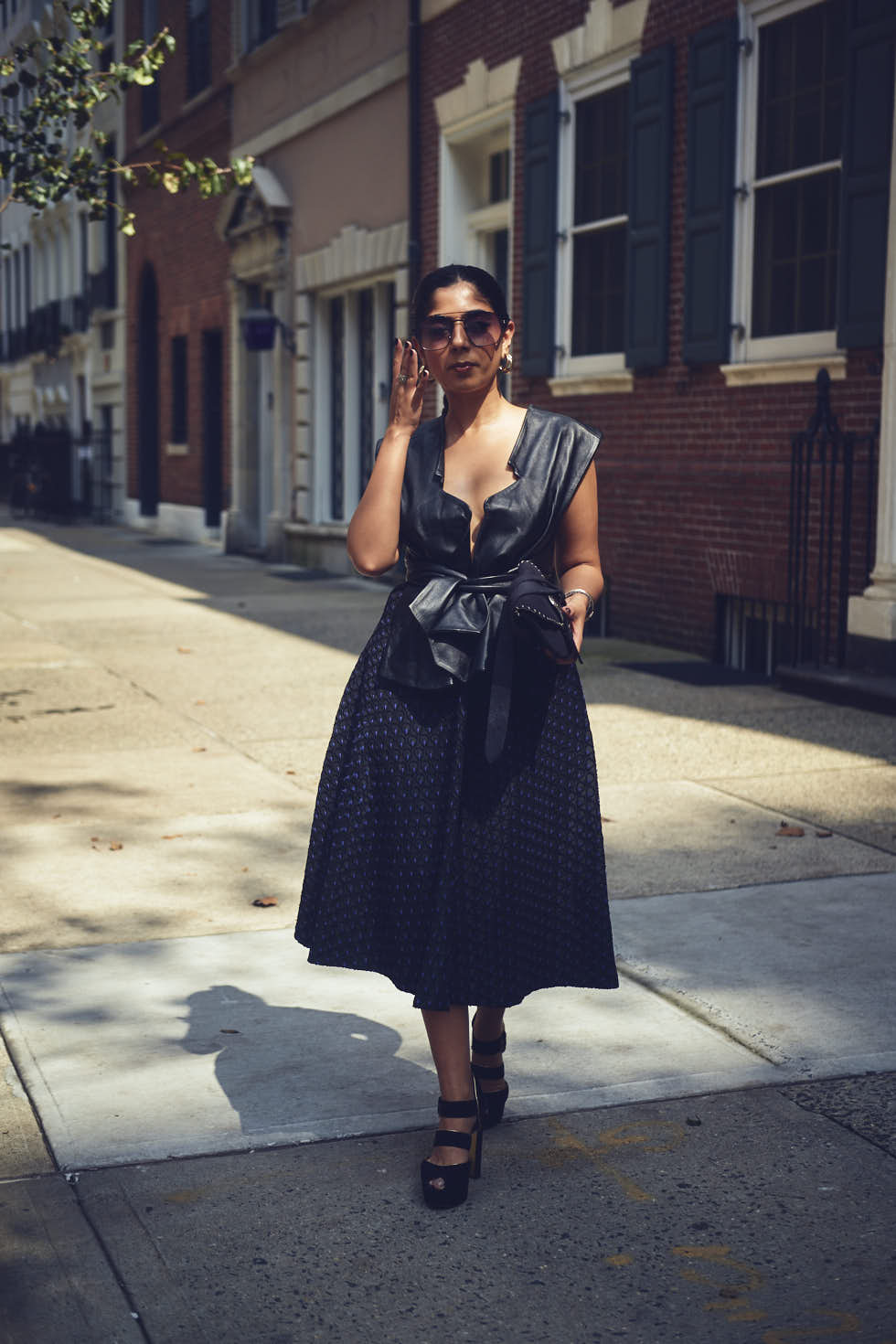 Drishti & Rachel - CLOSR - September 2023 Editorial NYFW Event Looks - Editorial Photography - Brand Photography - Sutton Place, New York City