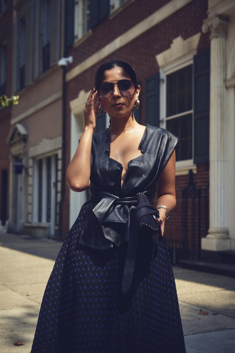 Drishti & Rachel - CLOSR - September 2023 Editorial NYFW Event Looks - Editorial Photography - Brand Photography - Sutton Place, New York City