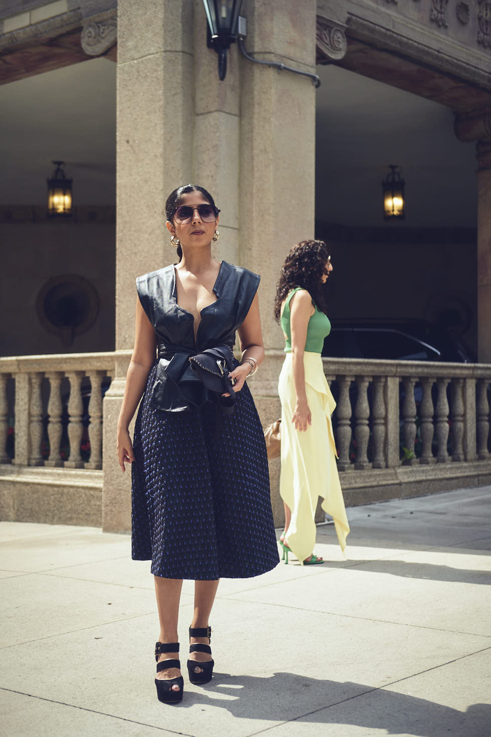 Drishti & Rachel - CLOSR - September 2023 Editorial NYFW Event Looks - Editorial Photography - Brand Photography - Sutton Place, New York City