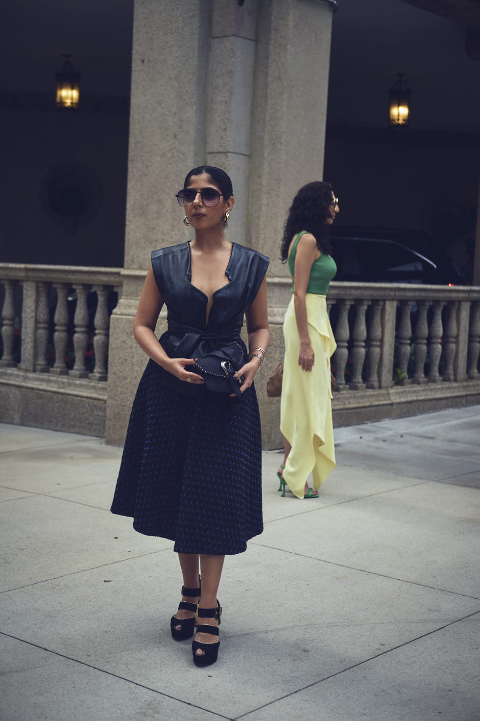 Drishti & Rachel - CLOSR - September 2023 Editorial NYFW Event Looks - Editorial Photography - Brand Photography - Sutton Place, New York City