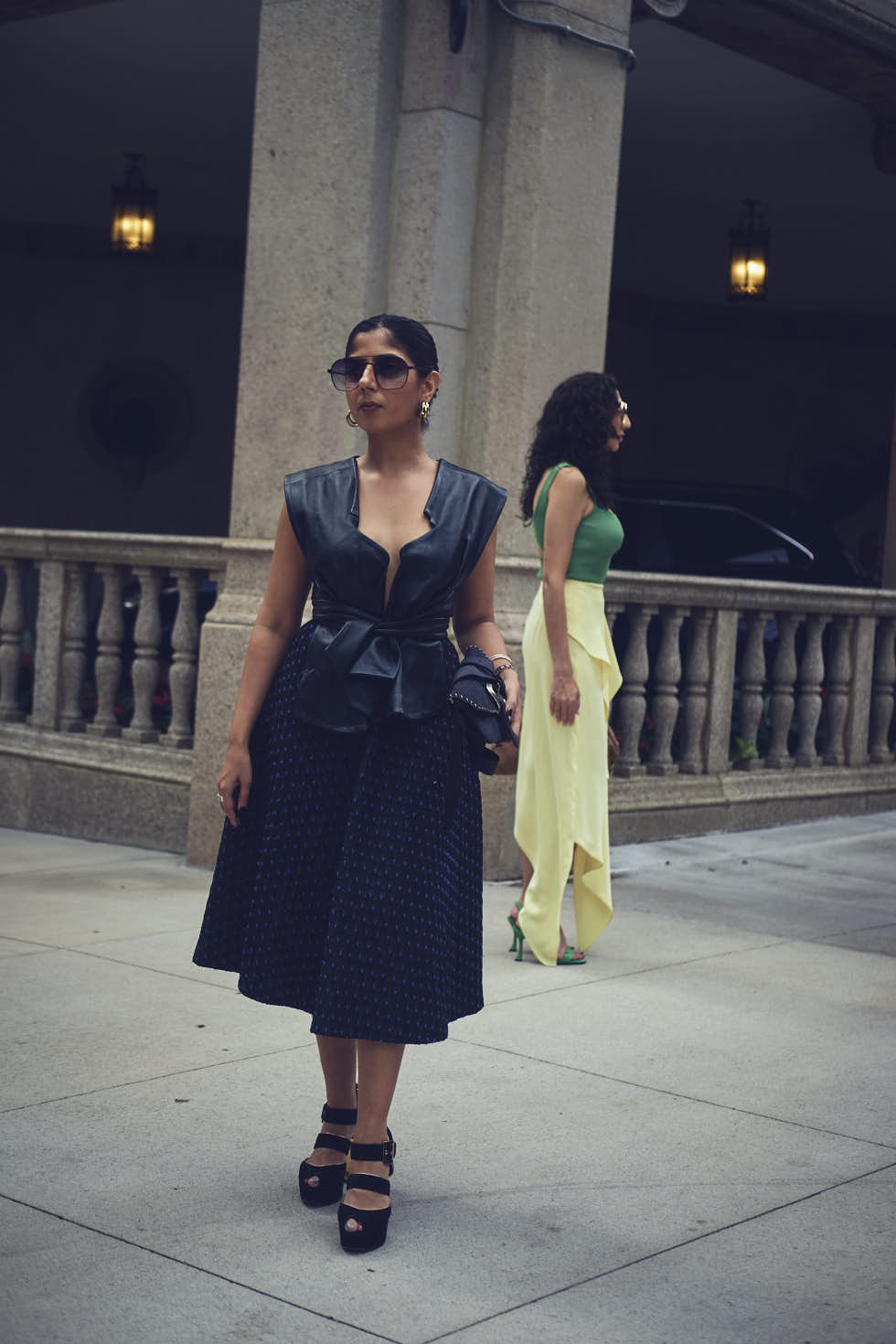 Drishti & Rachel - CLOSR - September 2023 Editorial NYFW Event Looks - Editorial Photography - Brand Photography - Sutton Place, New York City