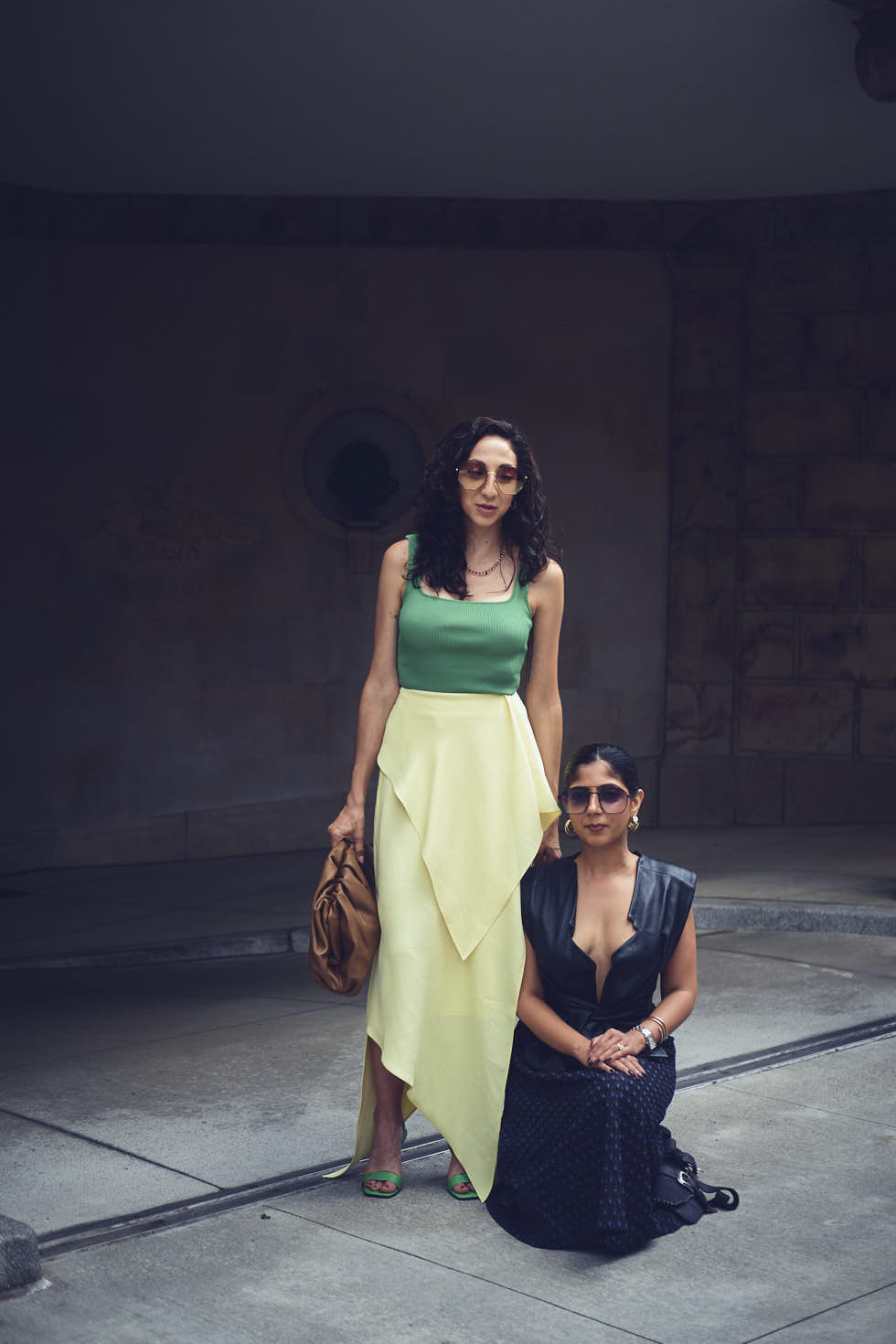 Drishti & Rachel - CLOSR - September 2023 Editorial NYFW Event Looks - Editorial Photography - Brand Photography - Sutton Place, New York City