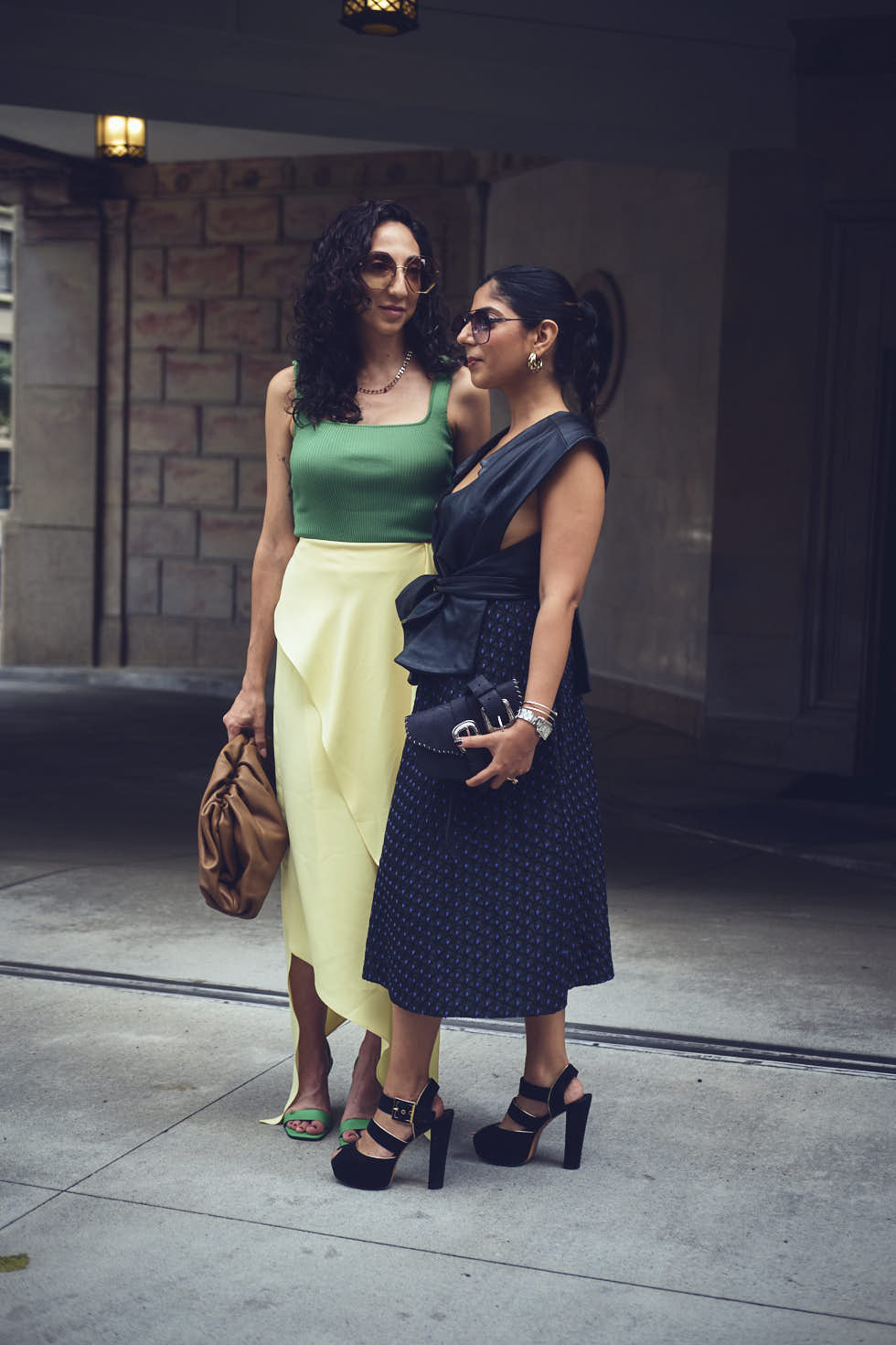 Drishti & Rachel - CLOSR - September 2023 Editorial NYFW Event Looks - Editorial Photography - Brand Photography - Sutton Place, New York City