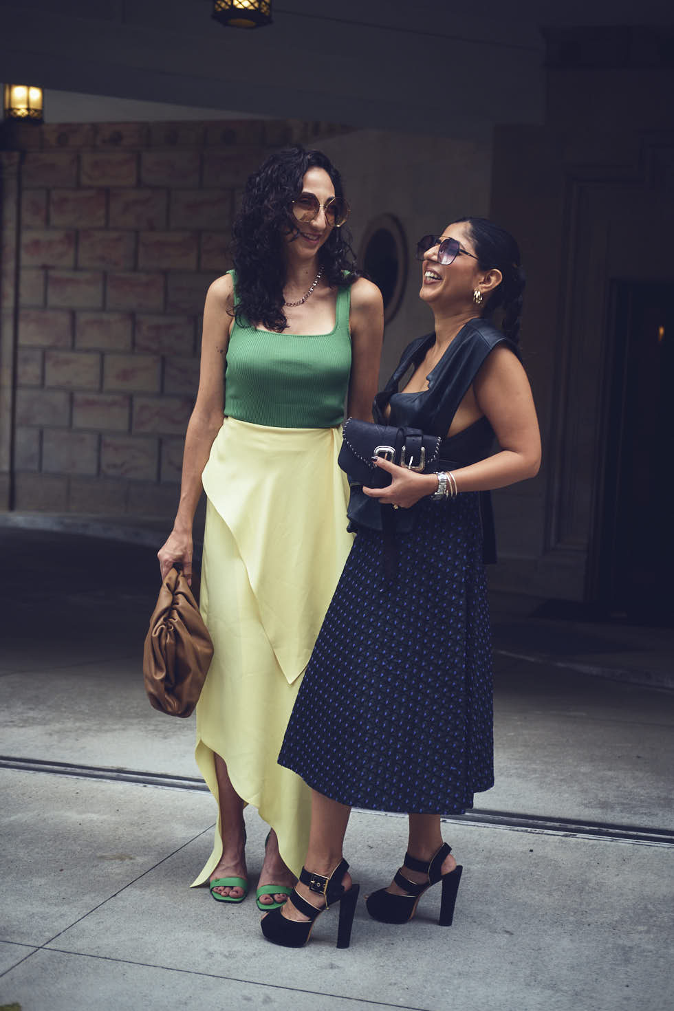 Drishti & Rachel - CLOSR - September 2023 Editorial NYFW Event Looks - Editorial Photography - Brand Photography - Sutton Place, New York City