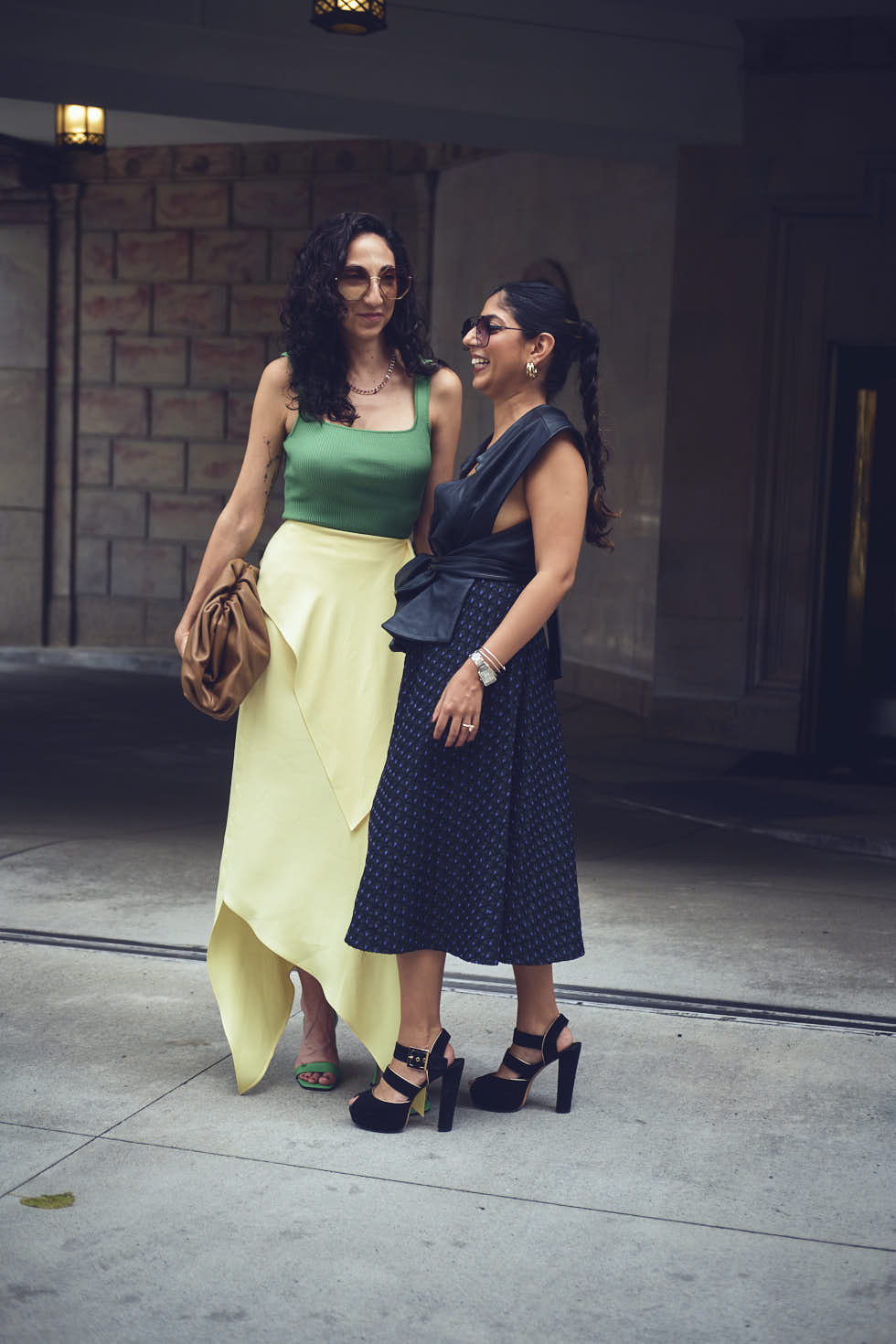 Drishti & Rachel - CLOSR - September 2023 Editorial NYFW Event Looks - Editorial Photography - Brand Photography - Sutton Place, New York City