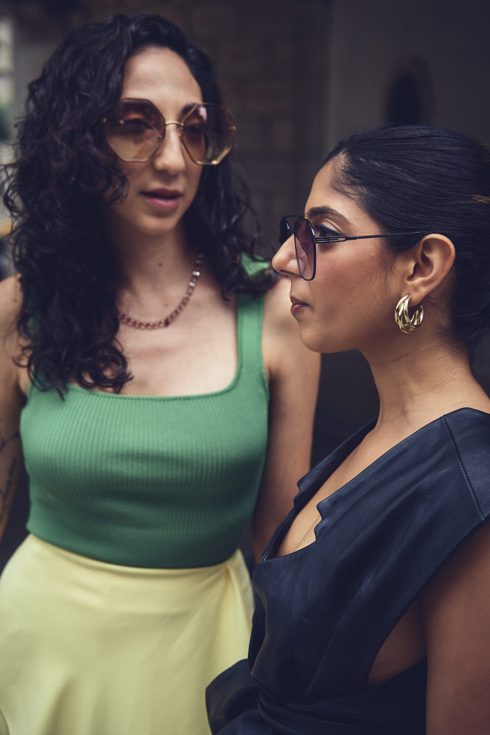 Drishti & Rachel - CLOSR - September 2023 Editorial NYFW Event Looks - Editorial Photography - Brand Photography - Sutton Place, New York City