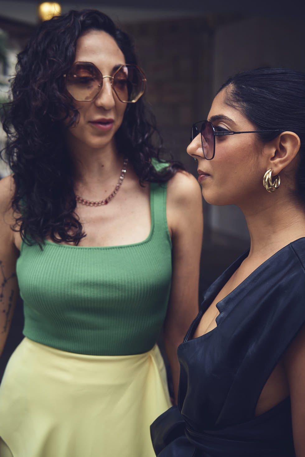 Drishti & Rachel - CLOSR - September 2023 Editorial NYFW Event Looks - Editorial Photography - Brand Photography - Sutton Place, New York City