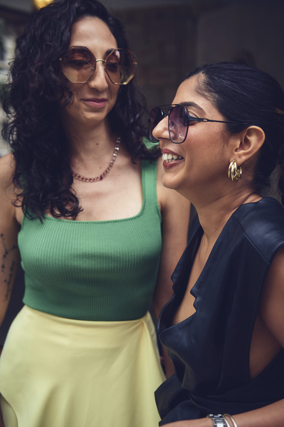 Drishti & Rachel - CLOSR - September 2023 Editorial NYFW Event Looks - Editorial Photography - Brand Photography - Sutton Place, New York City