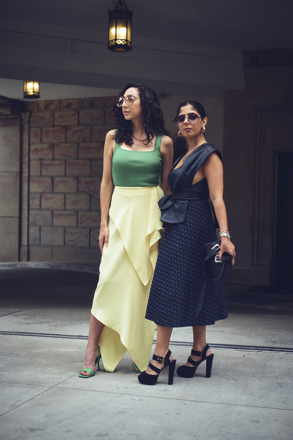 Drishti & Rachel - CLOSR - September 2023 Editorial NYFW Event Looks - Editorial Photography - Brand Photography - Sutton Place, New York City