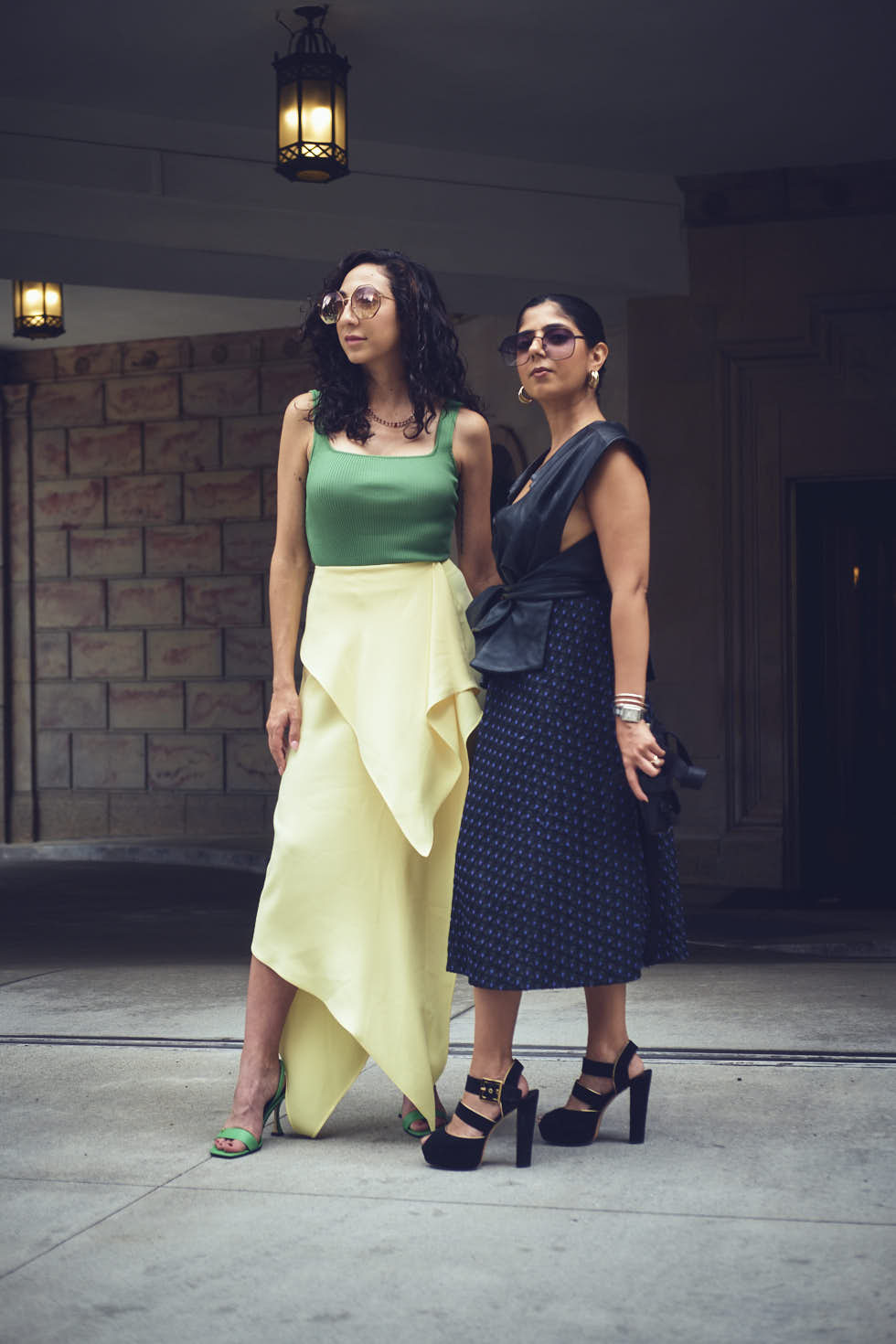 Drishti & Rachel - CLOSR - September 2023 Editorial NYFW Event Looks - Editorial Photography - Brand Photography - Sutton Place, New York City