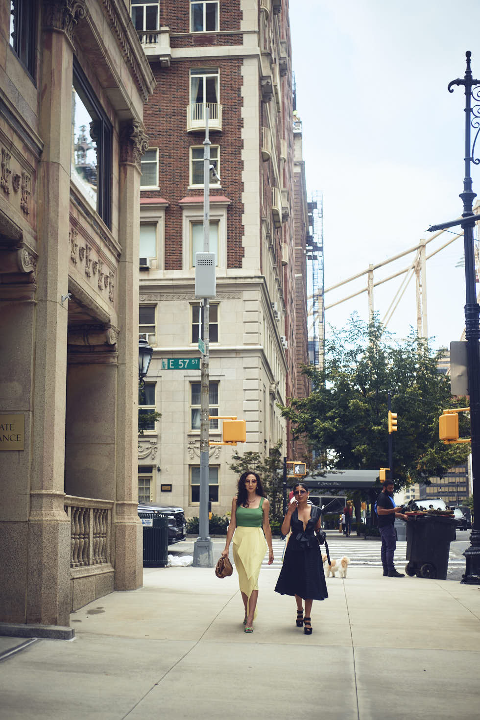 Drishti & Rachel - CLOSR - September 2023 Editorial NYFW Event Looks - Editorial Photography - Brand Photography - Sutton Place, New York City
