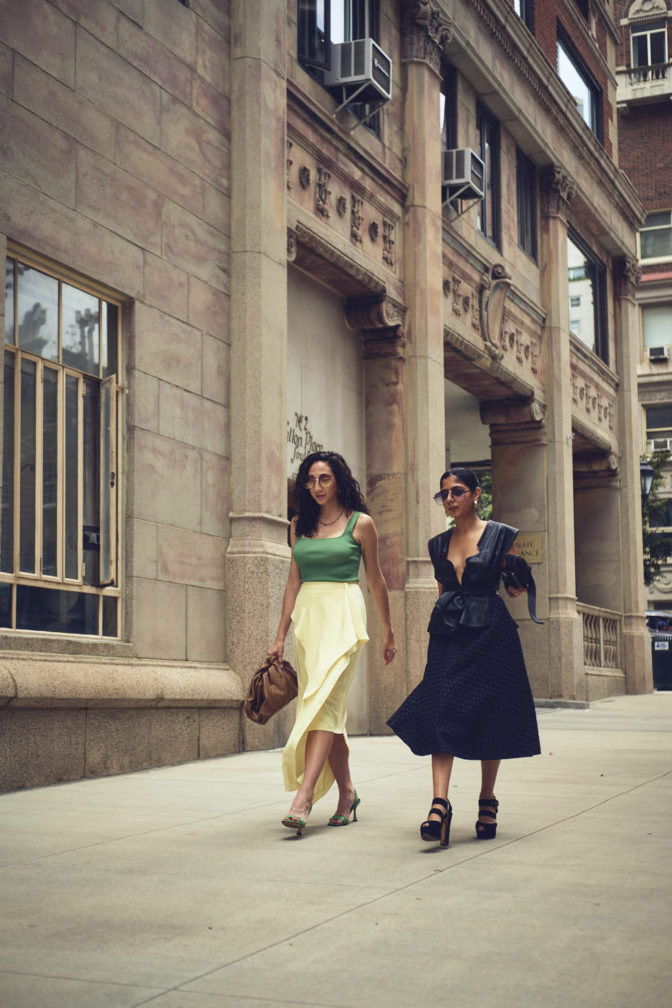 Drishti & Rachel - CLOSR - September 2023 Editorial NYFW Event Looks - Editorial Photography - Brand Photography - Sutton Place, New York City