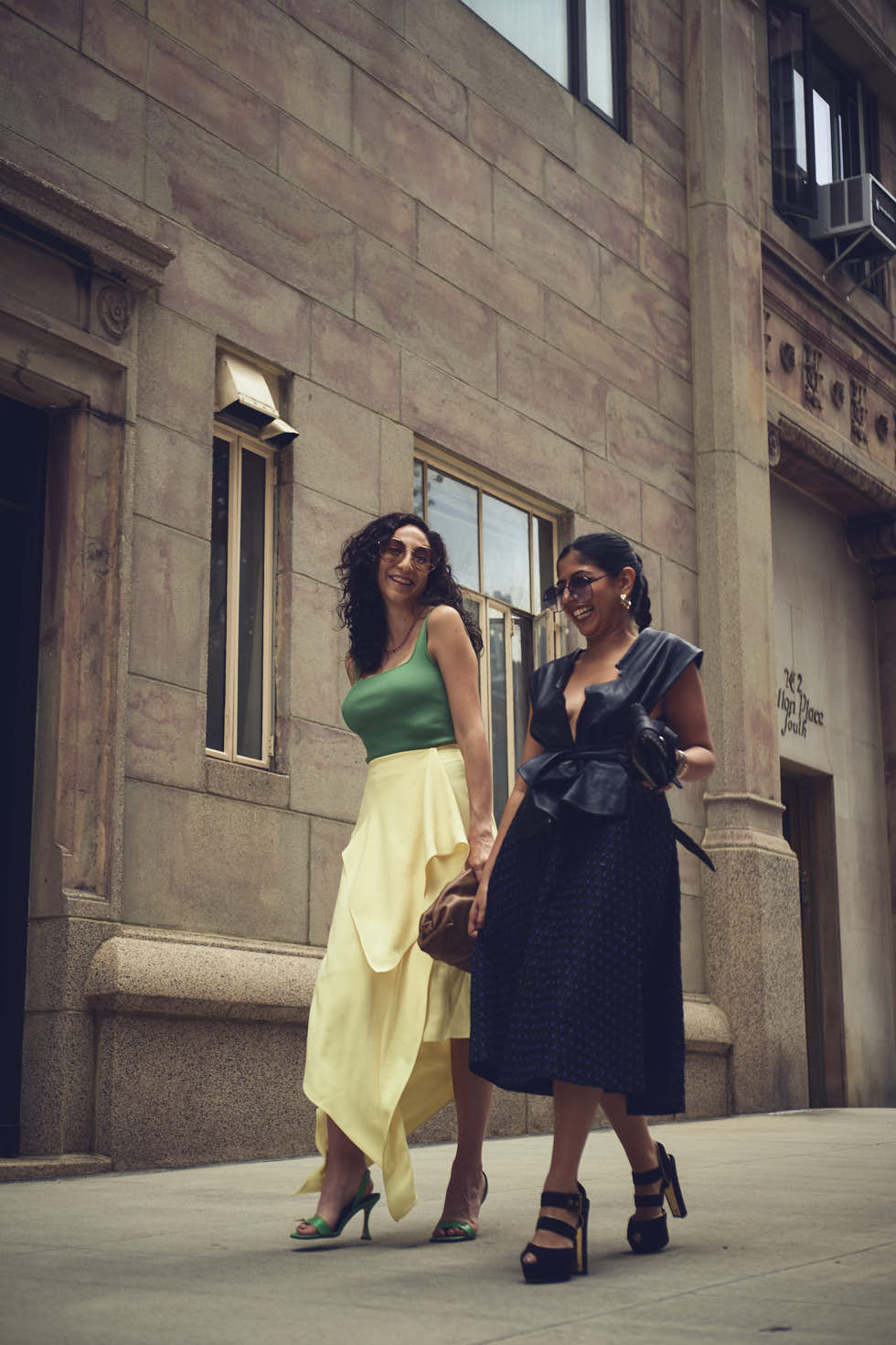 Drishti & Rachel - CLOSR - September 2023 Editorial NYFW Event Looks - Editorial Photography - Brand Photography - Sutton Place, New York City