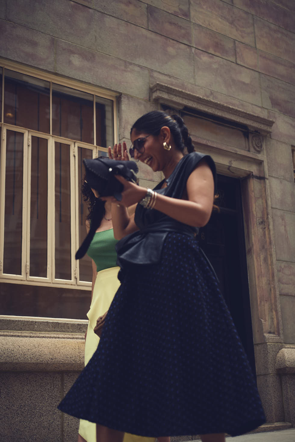 Drishti & Rachel - CLOSR - September 2023 Editorial NYFW Event Looks - Editorial Photography - Brand Photography - Sutton Place, New York City