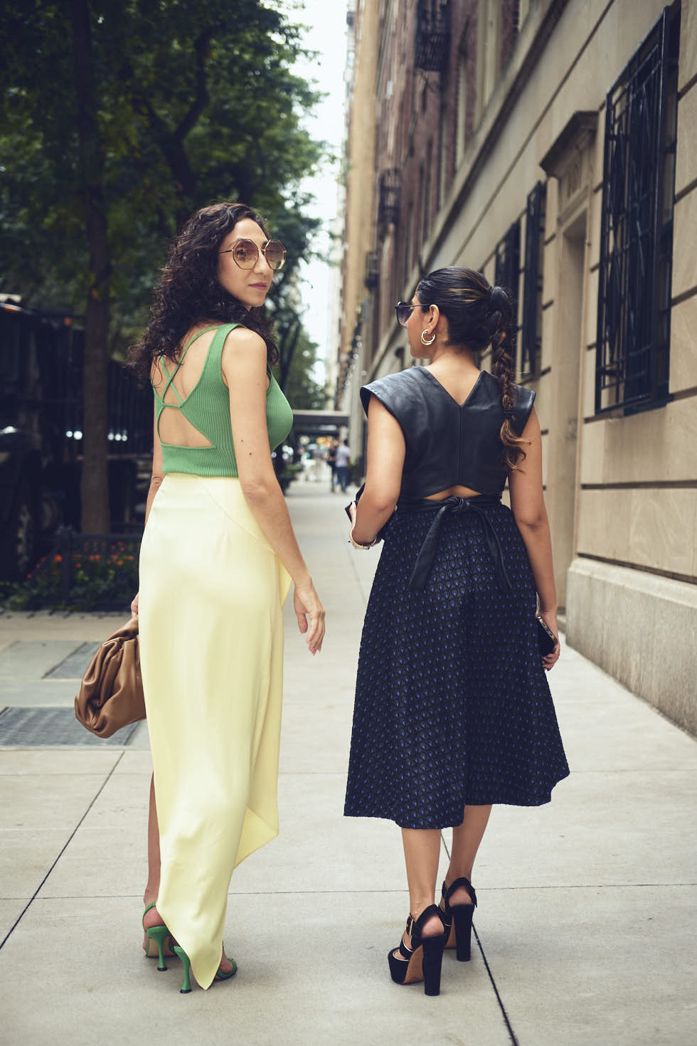 Drishti & Rachel - CLOSR - September 2023 Editorial NYFW Event Looks - Editorial Photography - Brand Photography - Sutton Place, New York City